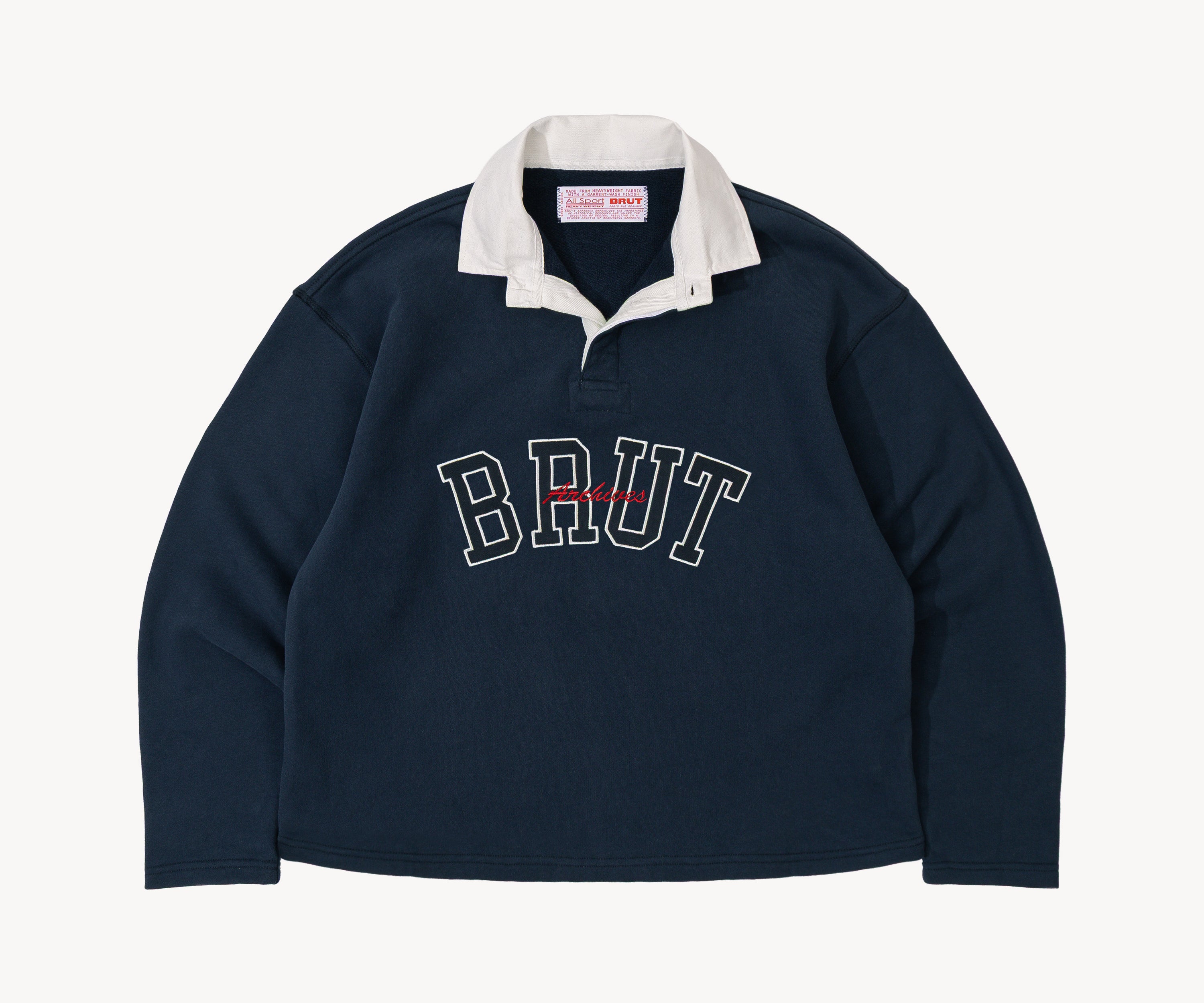 THE RUGBY POLO Knitwear X-SMALL / NAVY - BRUT Clothing US