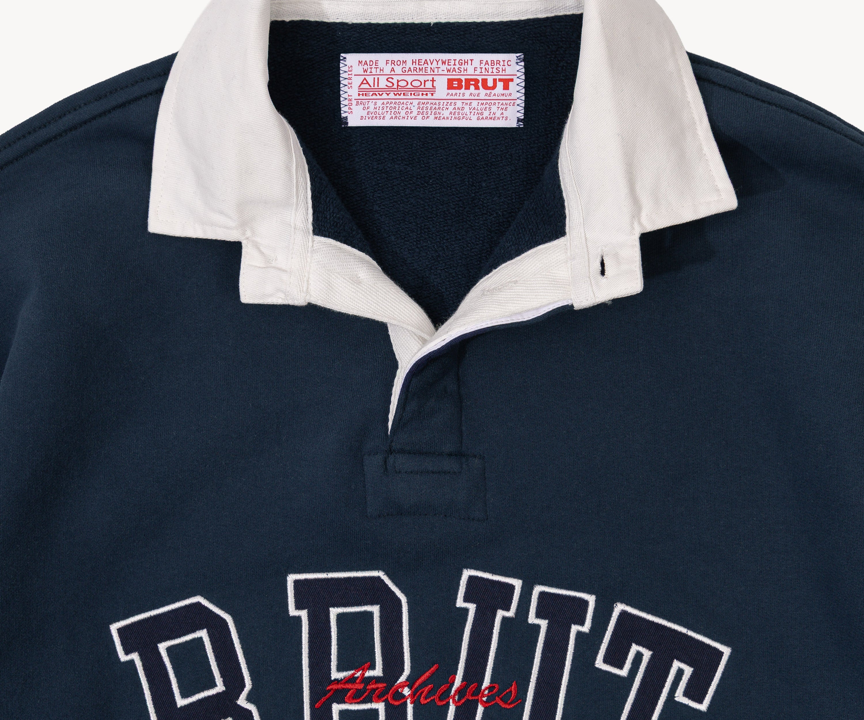 THE RUGBY POLO Knitwear X-SMALL / NAVY - BRUT Clothing US