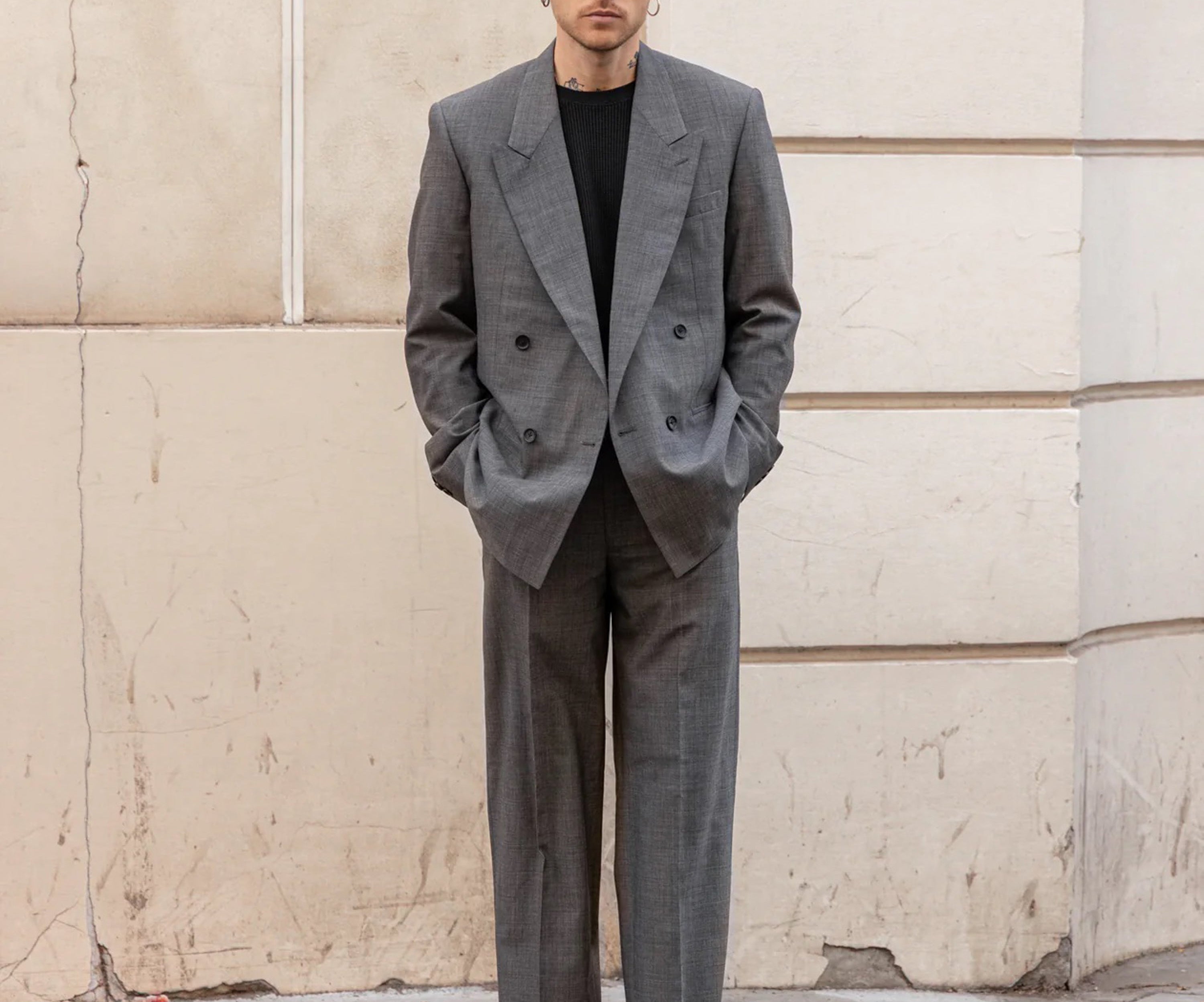 THE SALESMAN JACKET Coats & Jackets SMALL / GREY - BRUT Clothing US