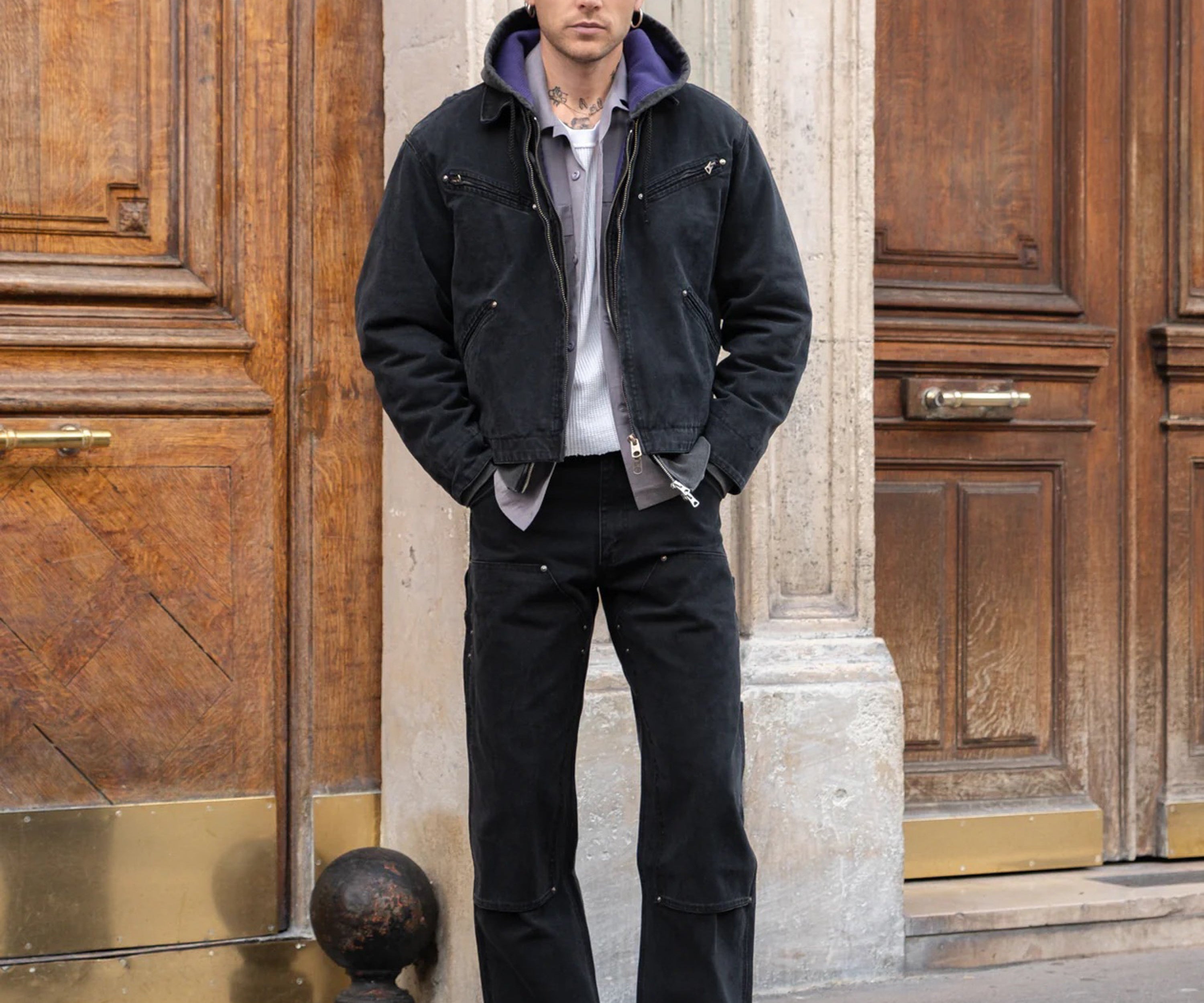 THE BEIRING JACKET Coats & Jackets X-SMALL / BLACK - BRUT Clothing US