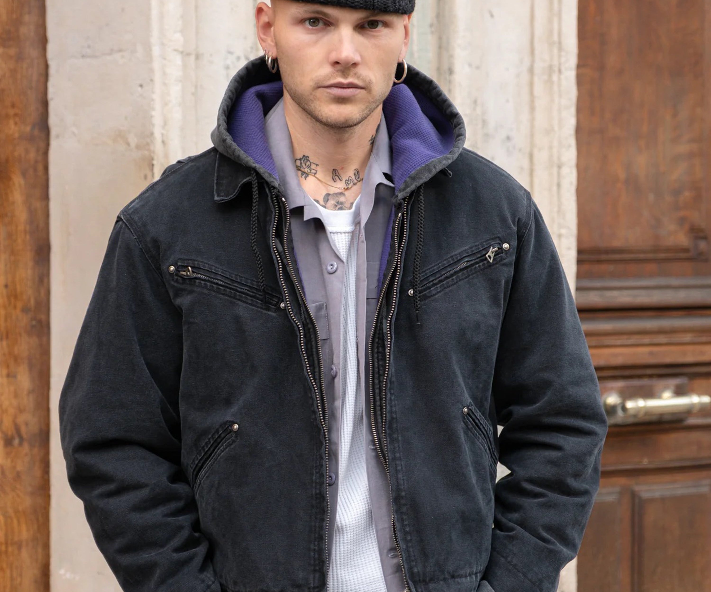 THE BEIRING JACKET Coats & Jackets X-SMALL / BLACK - BRUT Clothing US