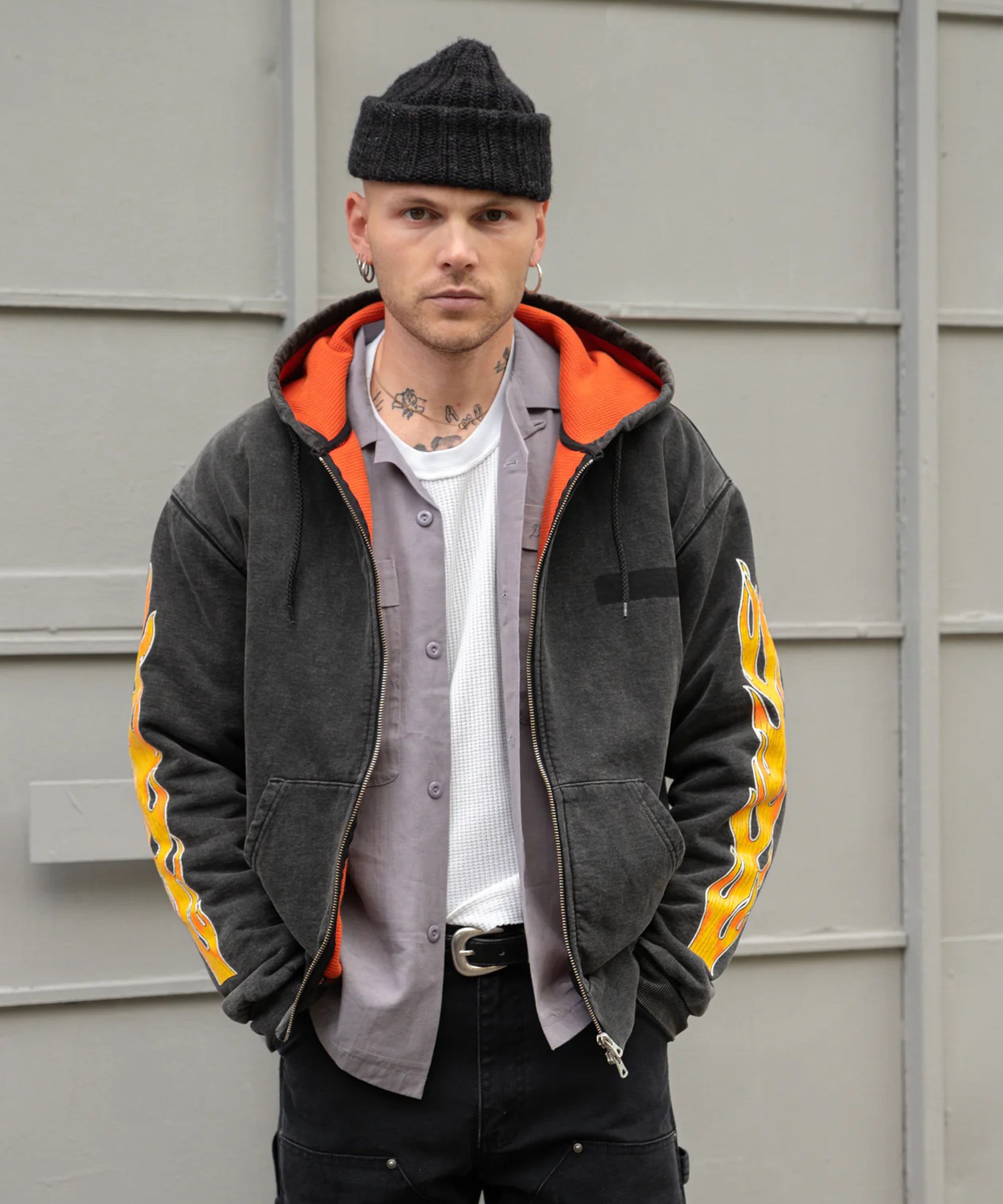 THE GHOSTFIRE THERMAL ZIP SWEAT | BRUT PARIS 03 | Worldwide