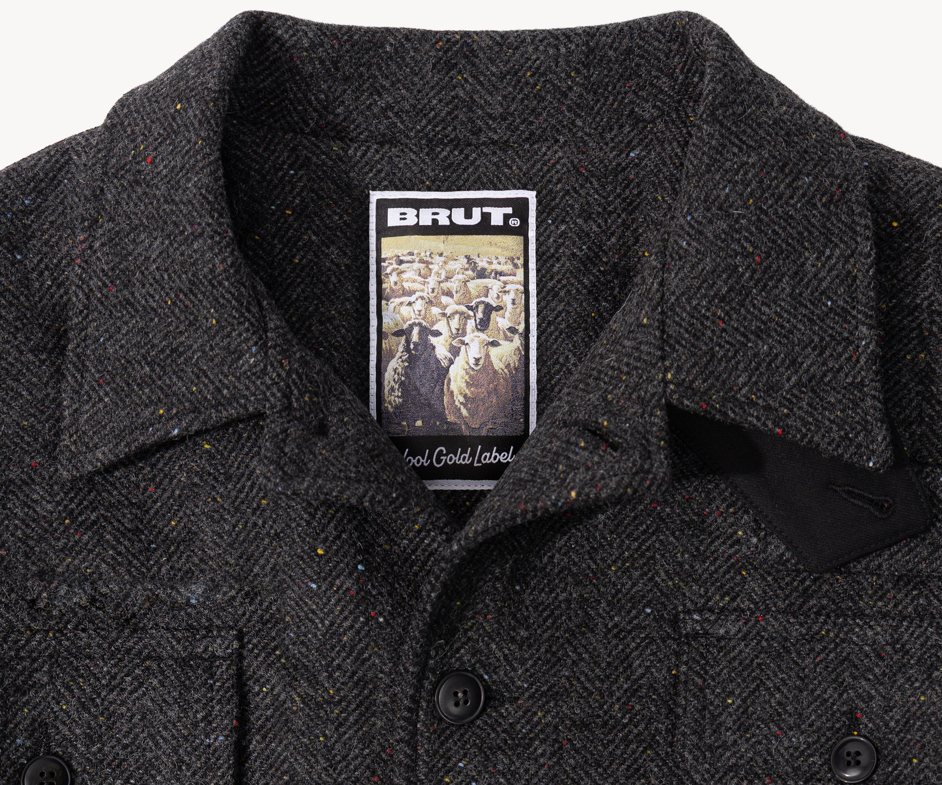 SEVEN POCKET JACKET Coats & Jackets SMALL / ANTHRACITE - BRUT Clothing US