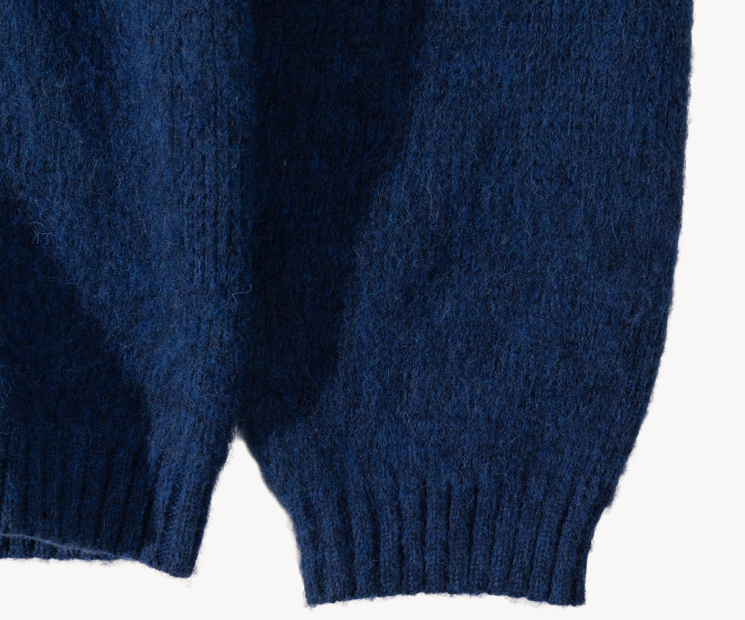 THE SHAGGY CARDIGAN Knitwear SMALL / BLUE - BRUT Clothing US