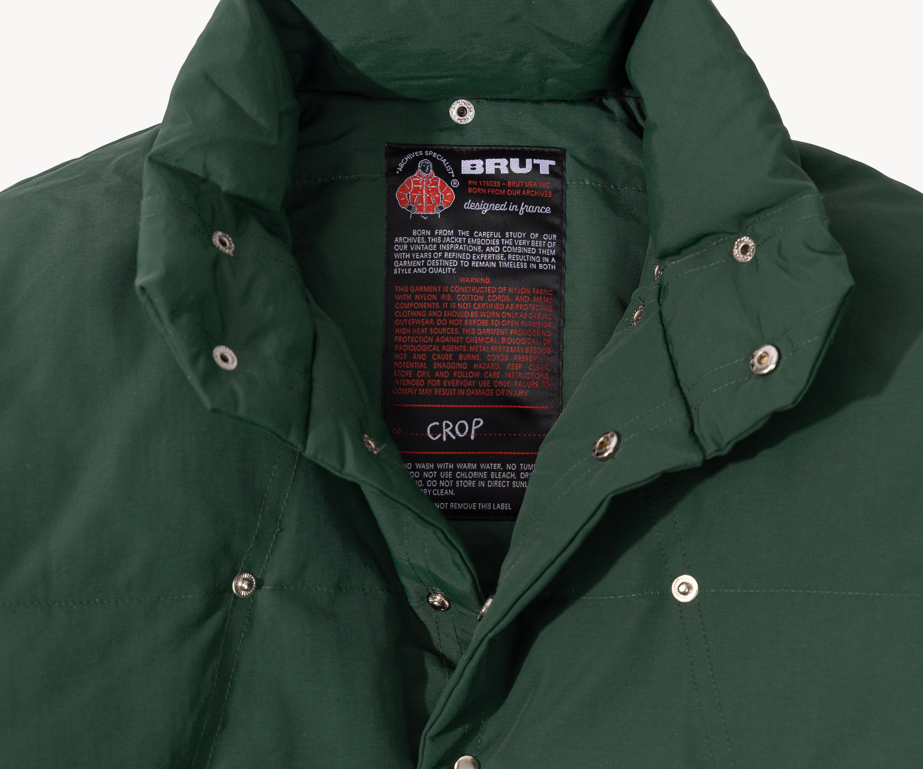 THE SUMMIT JACKET Coats & Jackets SMALL / GREEN - BRUT Clothing US