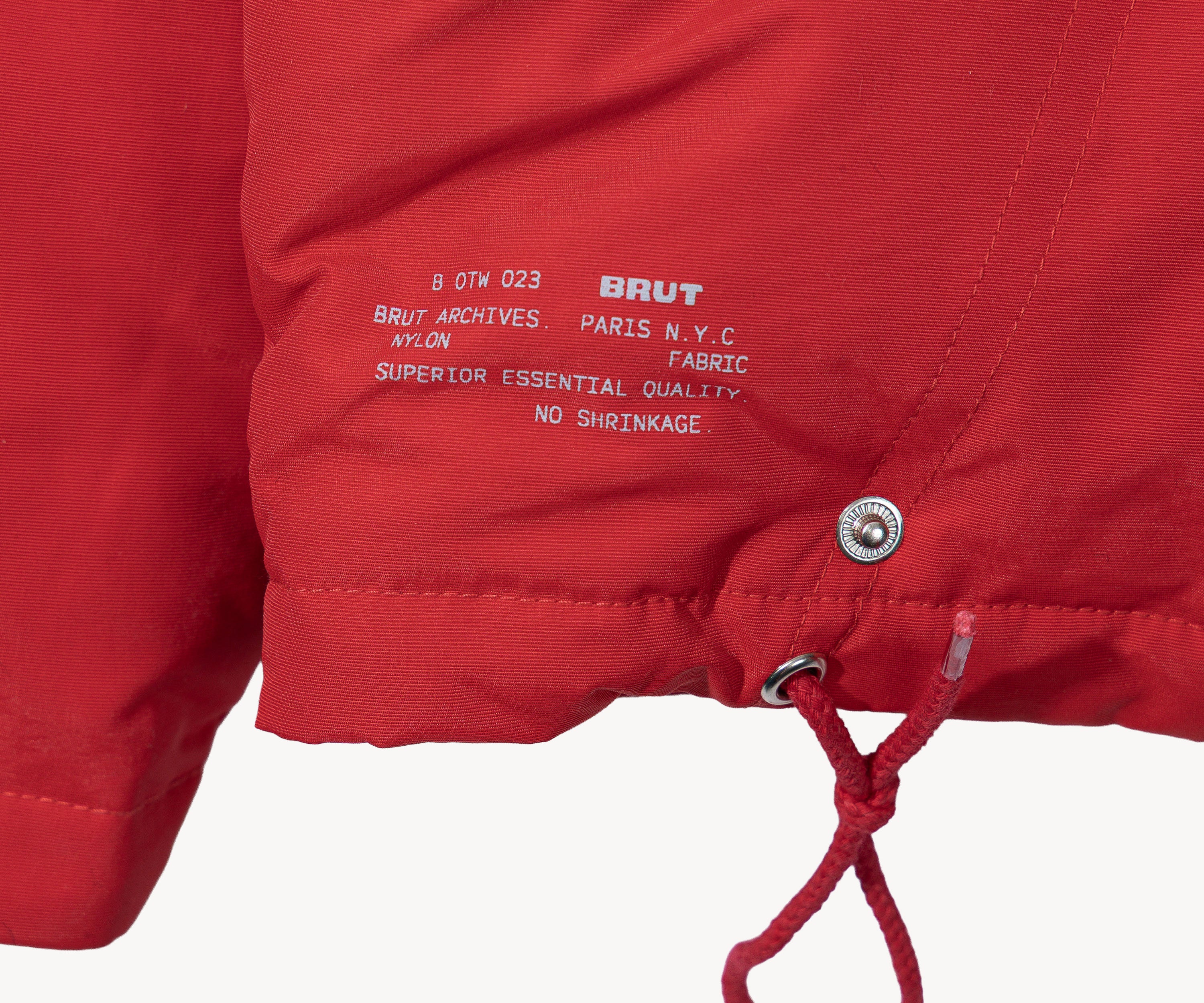 THE SUMMIT JACKET Coats & Jackets SMALL / RED - BRUT Clothing US