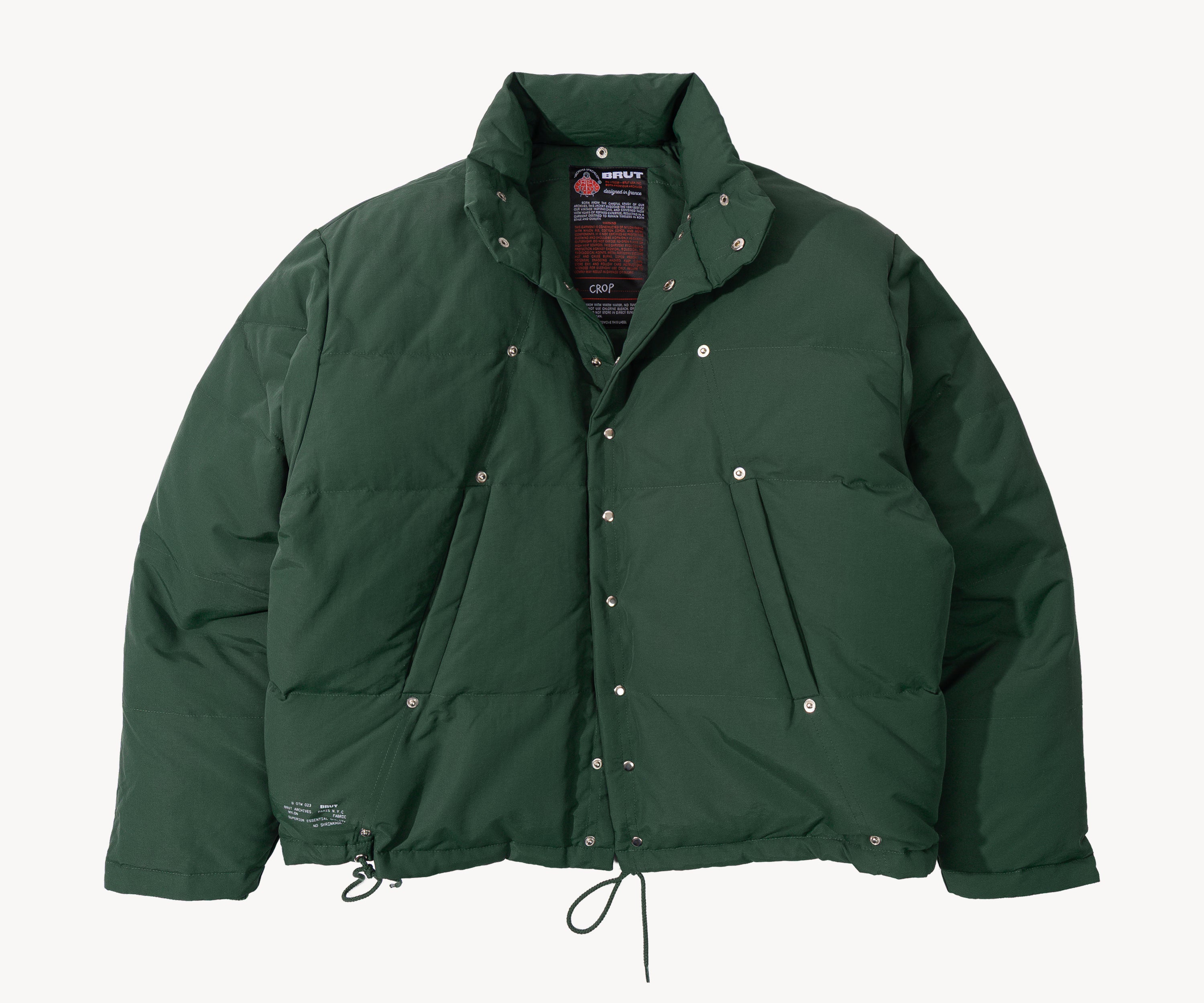 THE SUMMIT JACKET Coats & Jackets SMALL / GREEN - BRUT Clothing US
