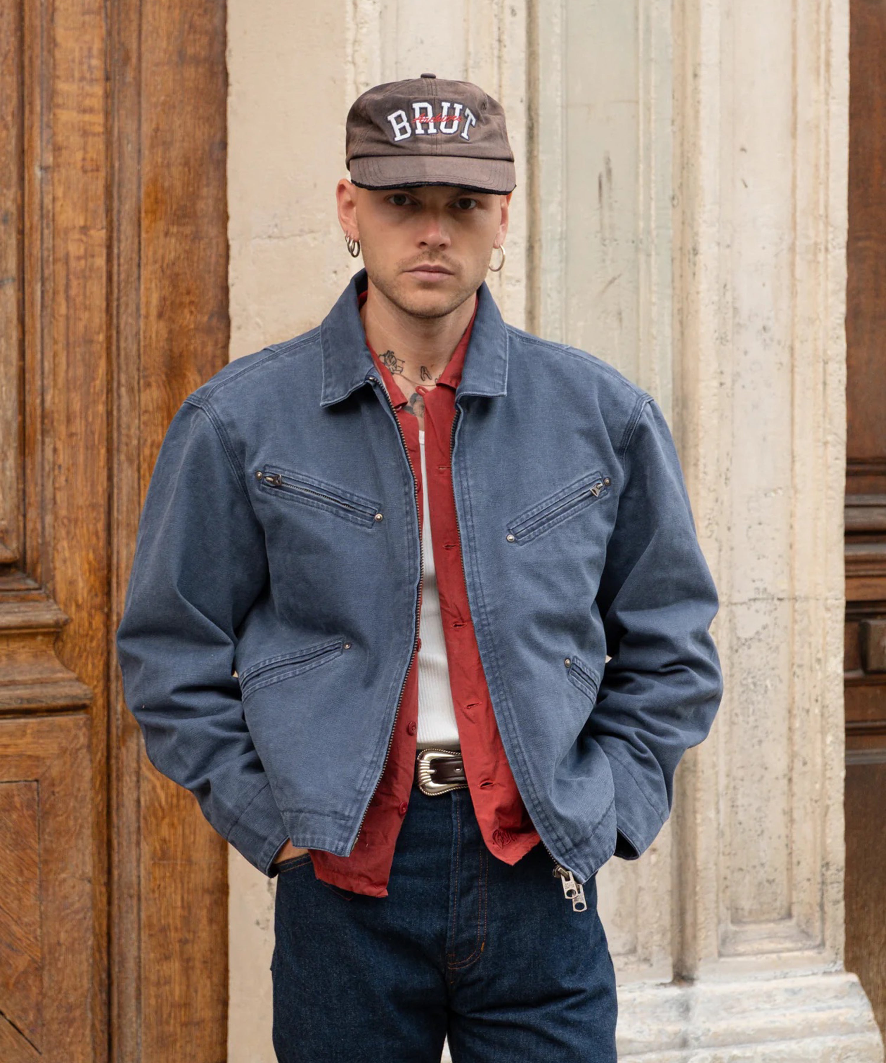 THE BEIRING JACKET - BLUE | BRUT CLOTHING – BRUT Clothing US