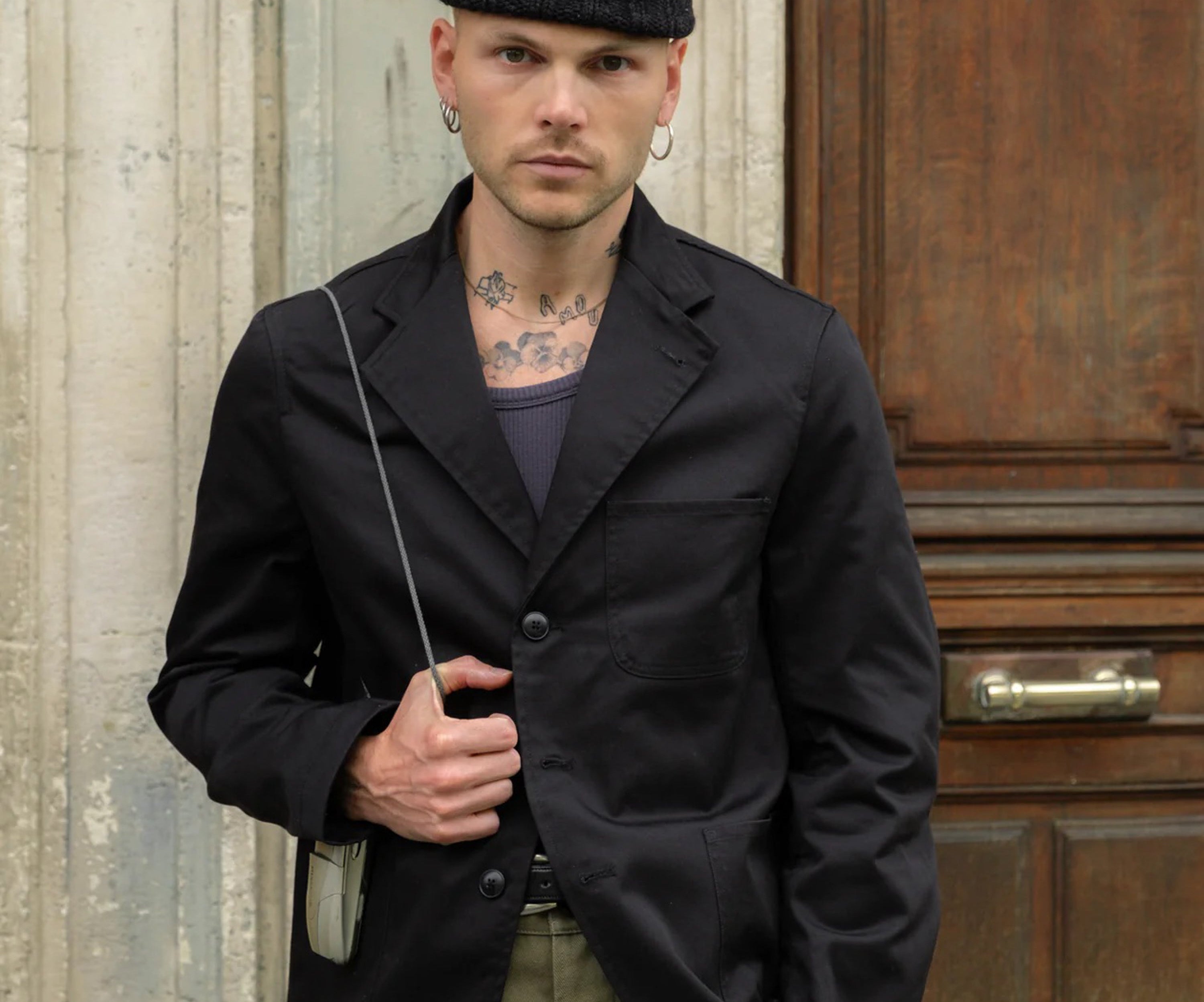 THE BEST CASUAL BLAZER Coats & Jackets X-SMALL / BLACK - BRUT Clothing US