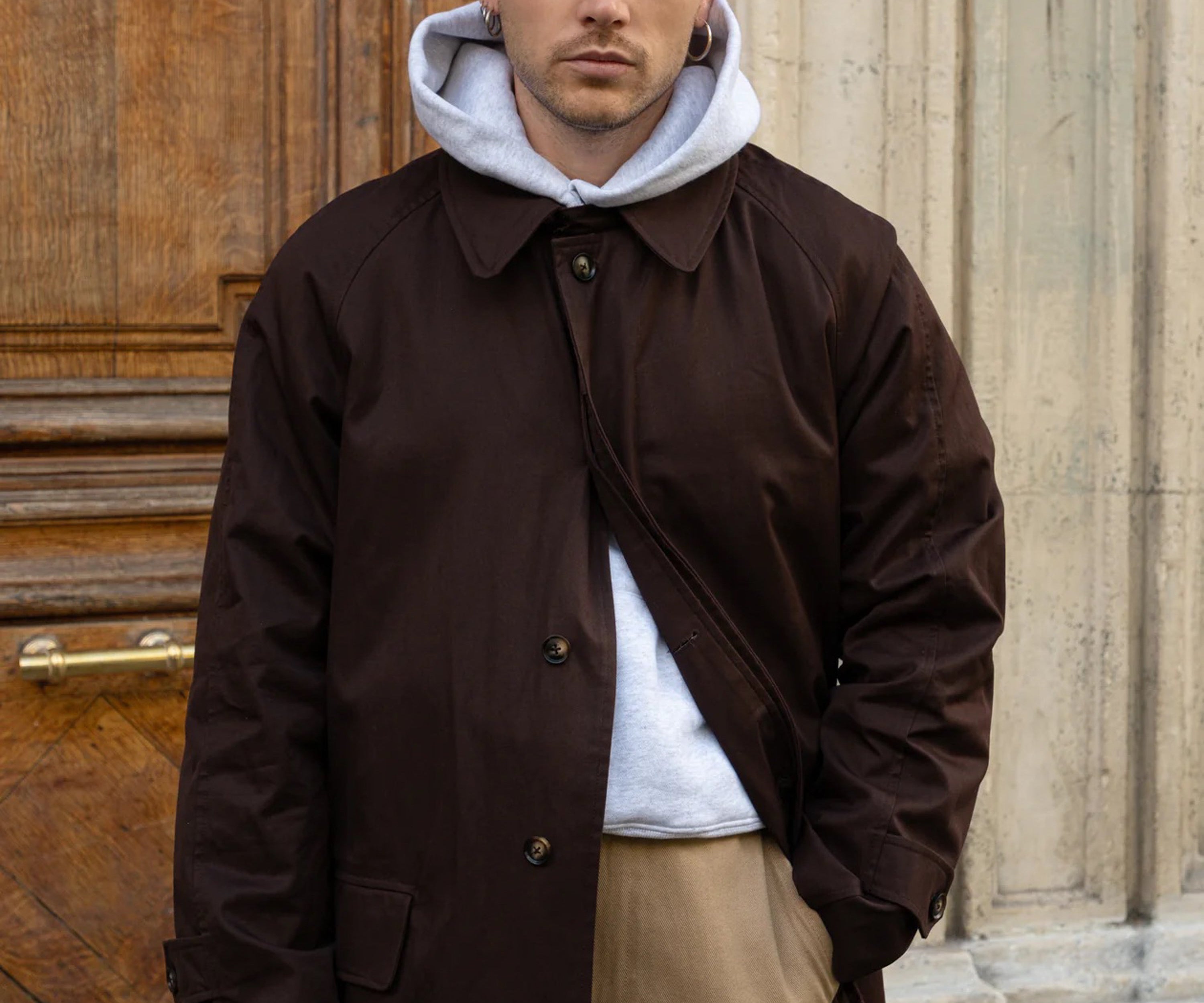 THE BEST MAC Coats & Jackets X-SMALL / DARK BROWN - BRUT Clothing US