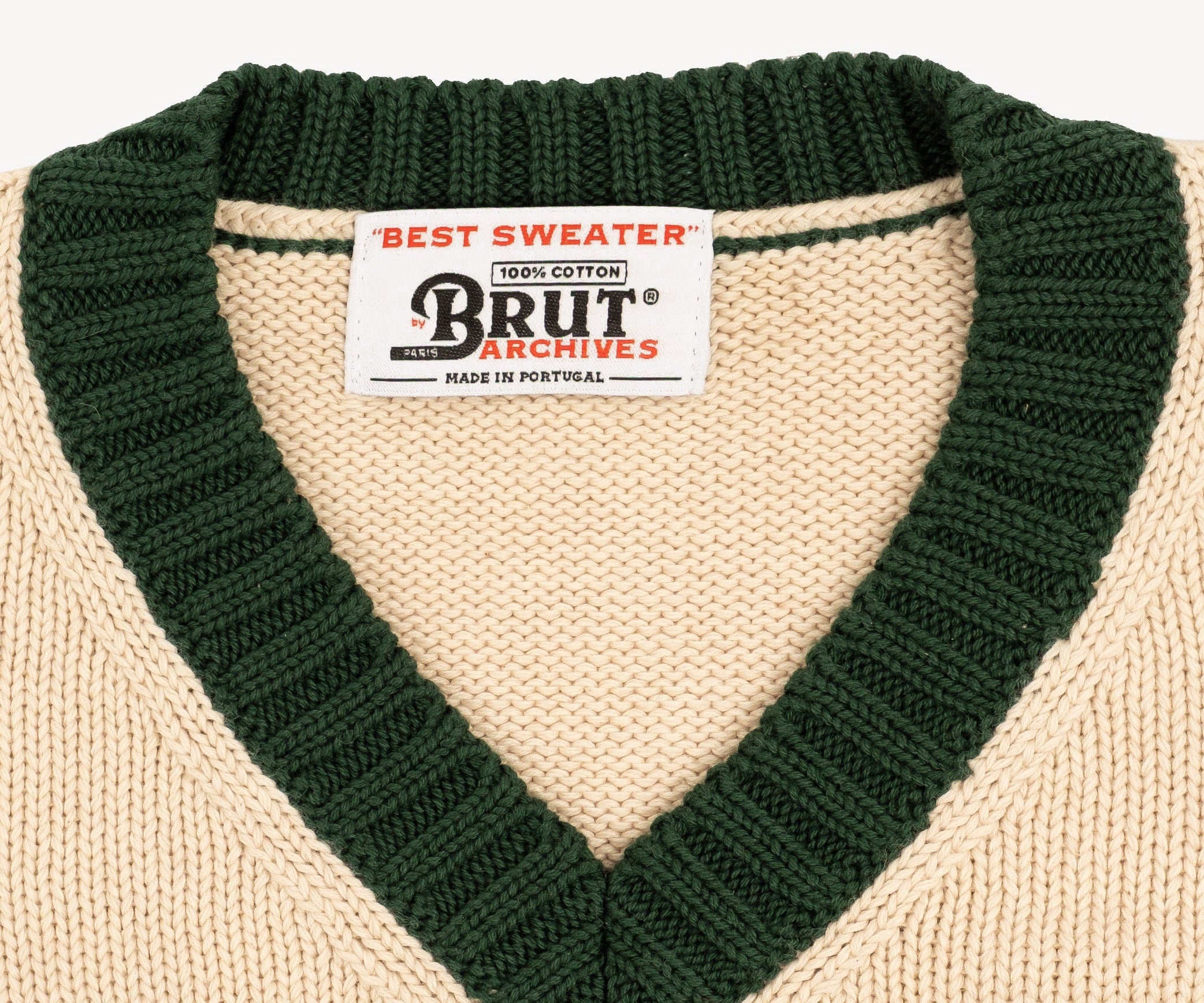 THE BRUT IVY SWEATER Knitwear X-SMALL / IVY GREEN - BRUT Clothing US