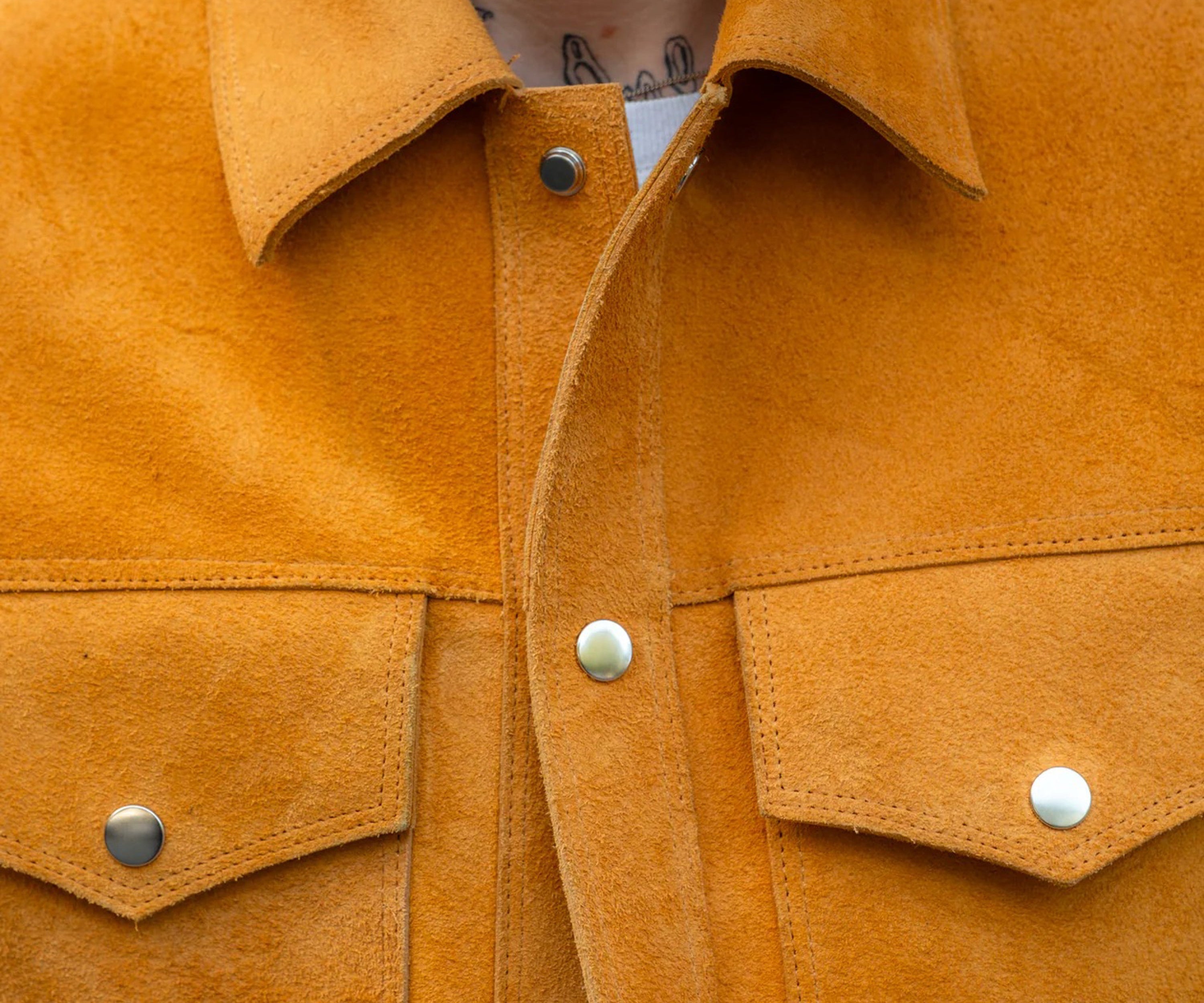 THE REVERSIBLE TRUCKER Coats & Jackets SMALL / MUSTARD - BRUT Clothing US
