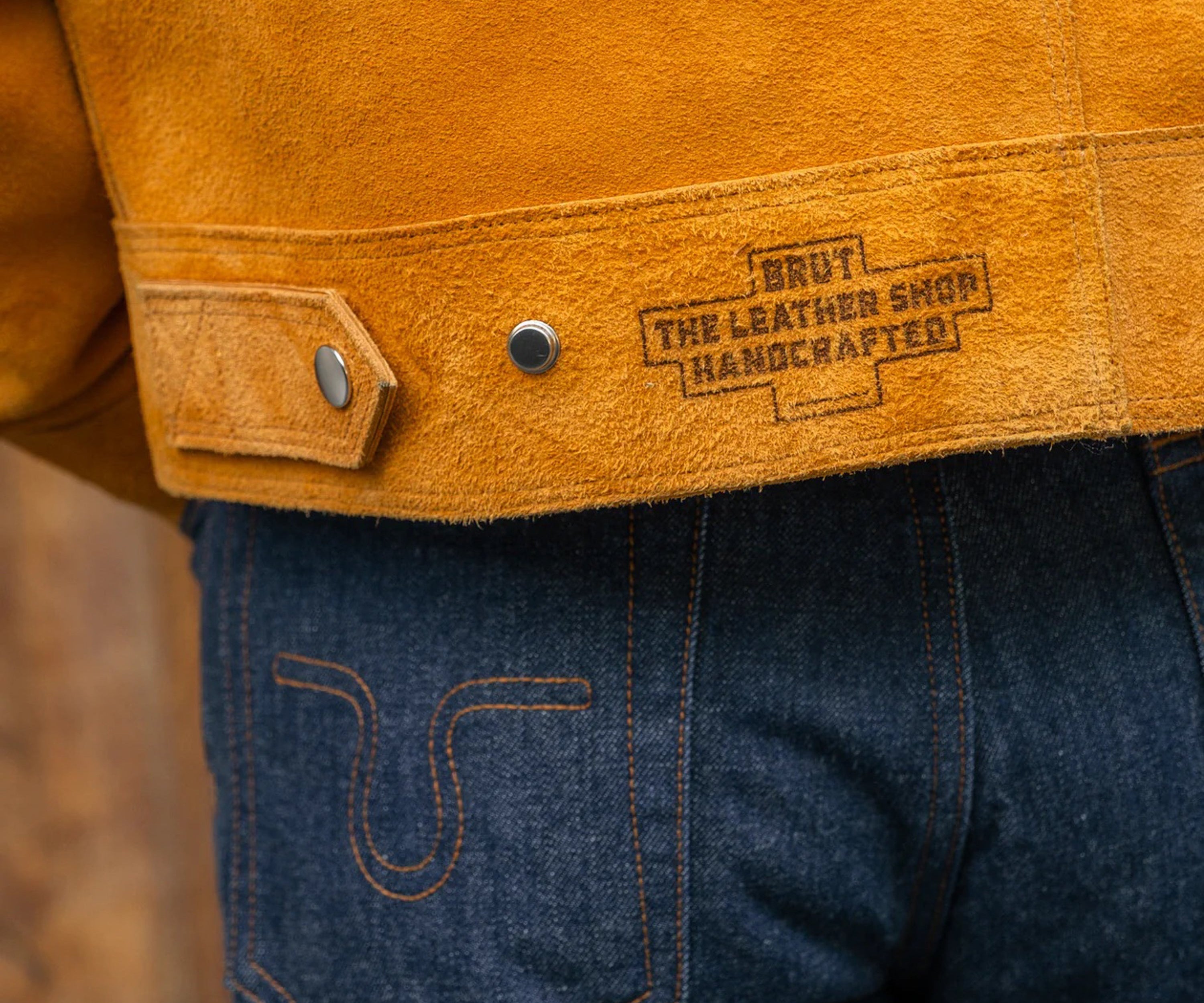THE REVERSIBLE TRUCKER Coats & Jackets SMALL / MUSTARD - BRUT Clothing US