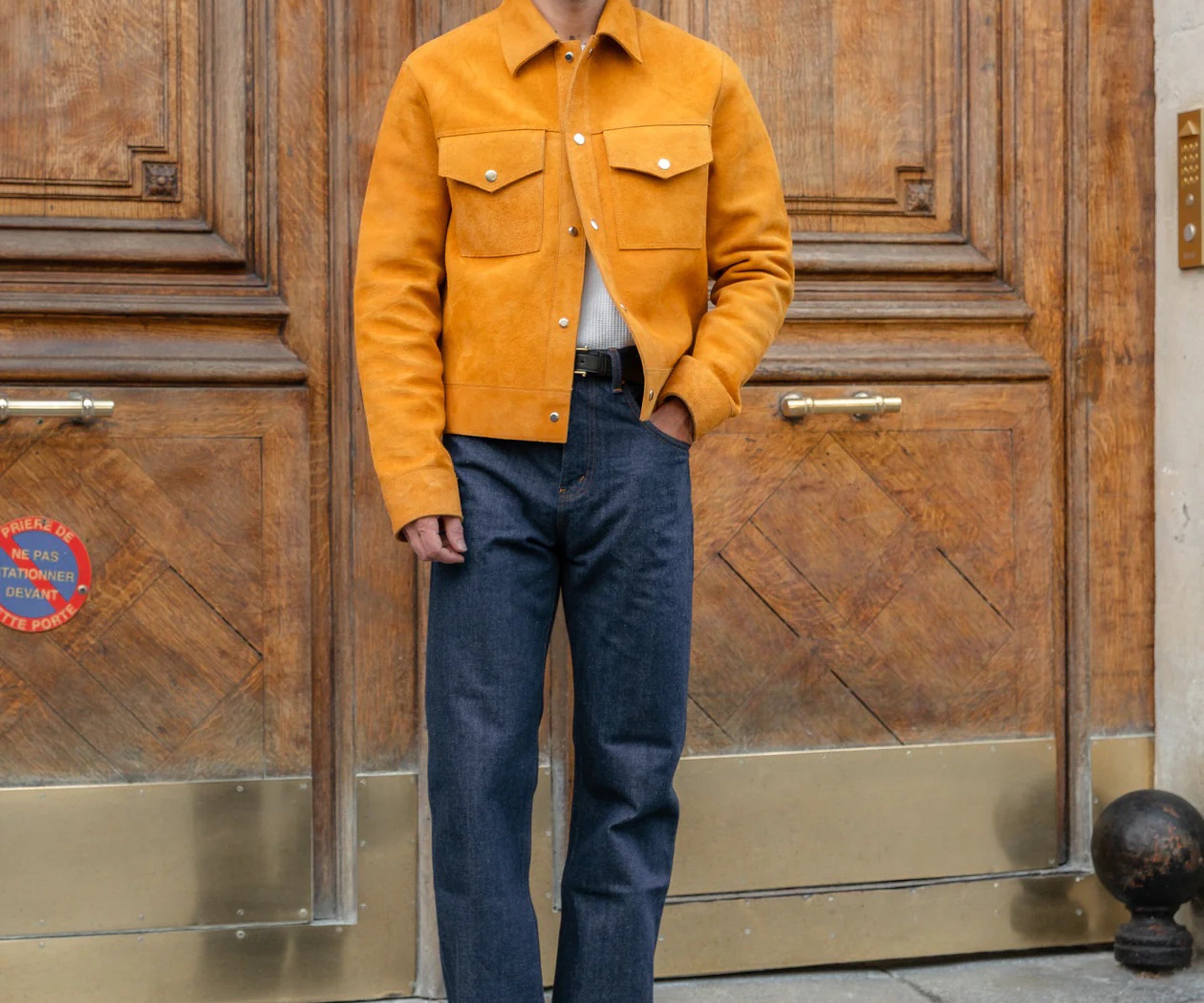 THE REVERSIBLE TRUCKER Coats & Jackets SMALL / MUSTARD - BRUT Clothing US