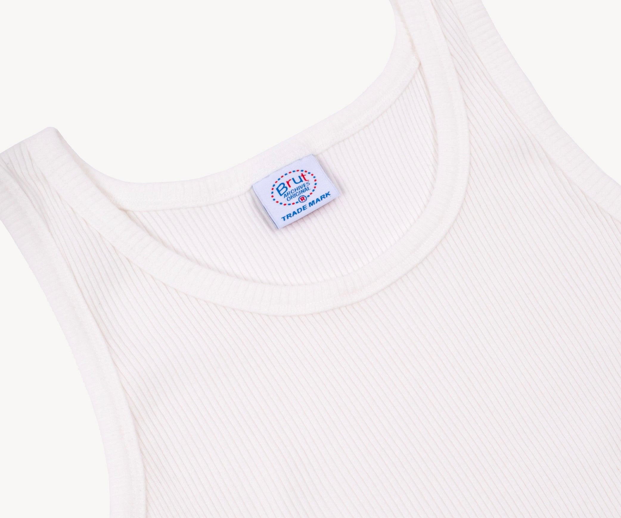THE TANK TOP T-Shirts X-SMALL / WHITE - BRUT Clothing