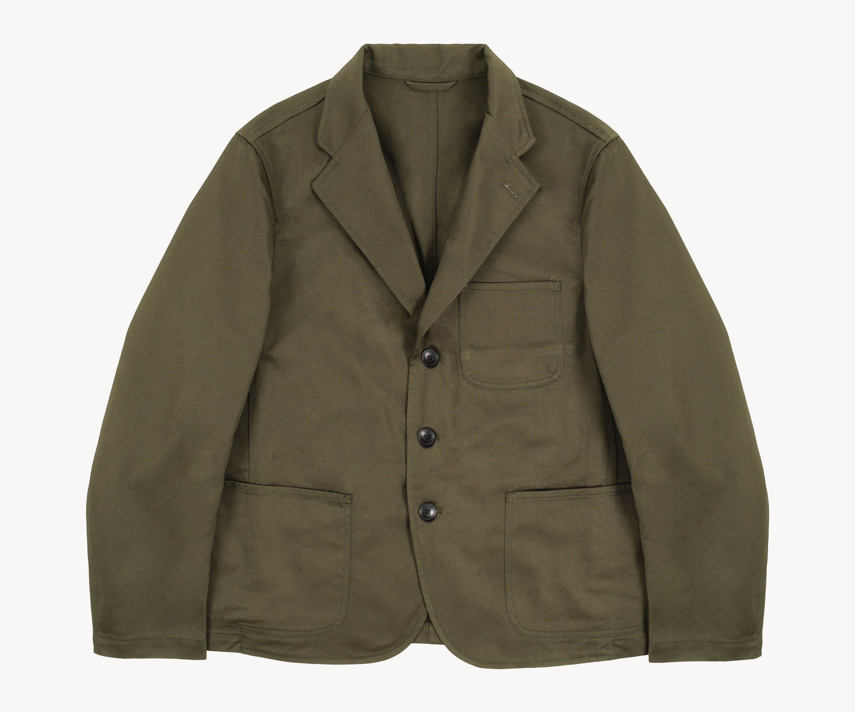 THE BEST CASUAL BLAZER Coats & Jackets X-SMALL / OLIVE GREEN - BRUT Clothing US