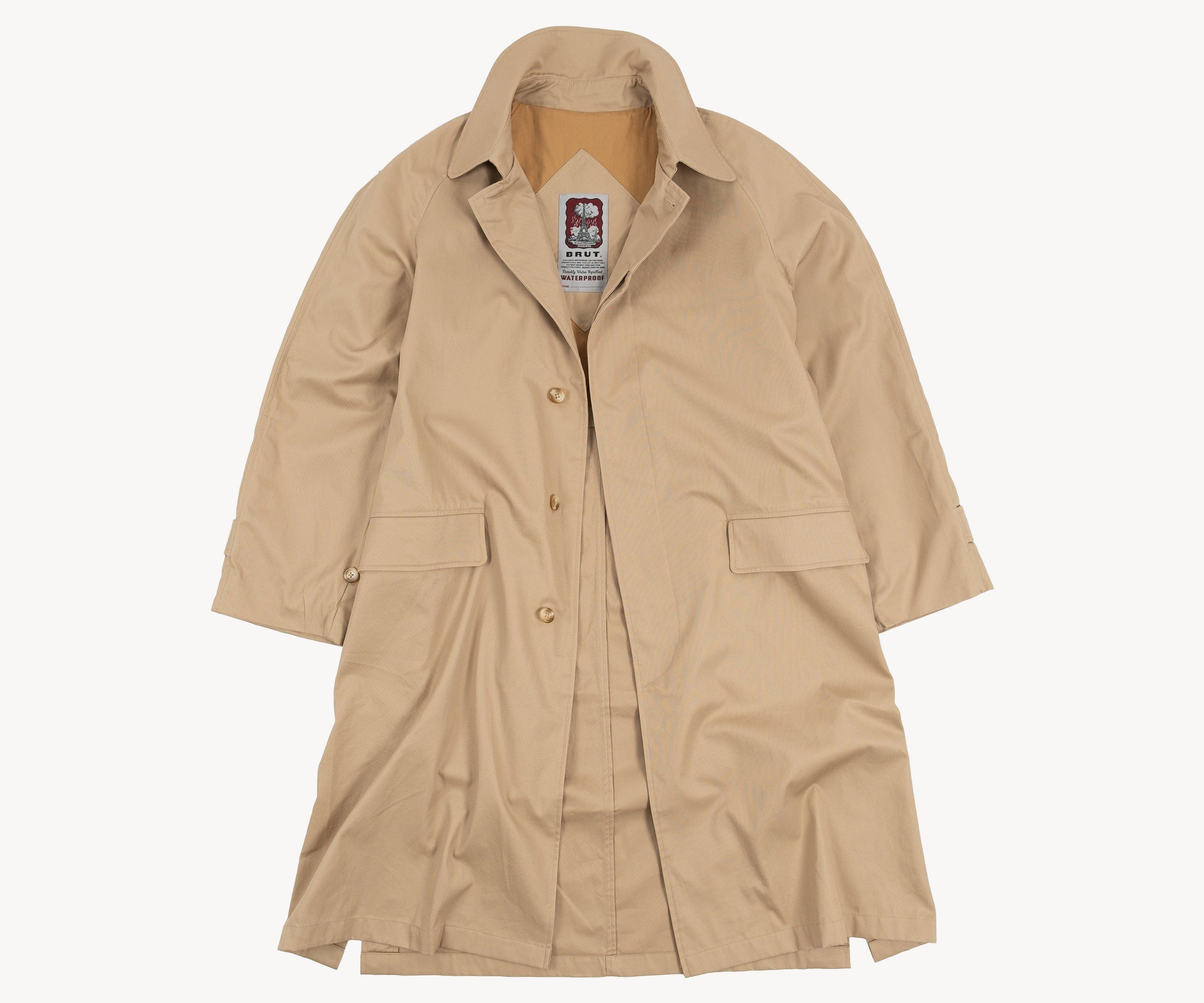 THE BEST MAC Coats & Jackets X-SMALL / BEIGE - BRUT Clothing US