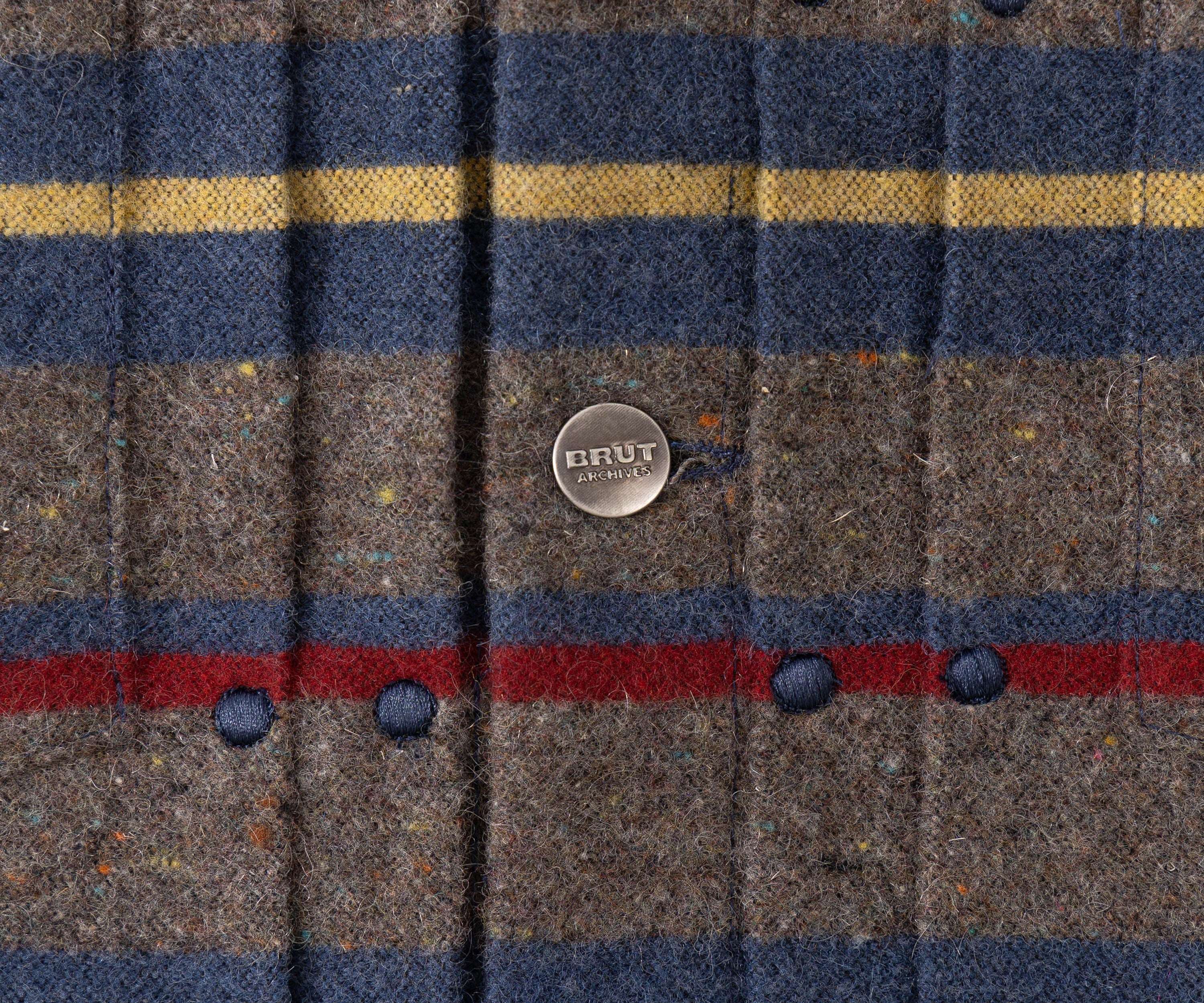 THE DOUBLE PLEATED CANTEEN JACKET Coats & Jackets SMALL / GREY - BRUT Clothing US