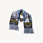 THE PARIS NEW YORK SCARF Scarves BLUE - BRUT Clothing US