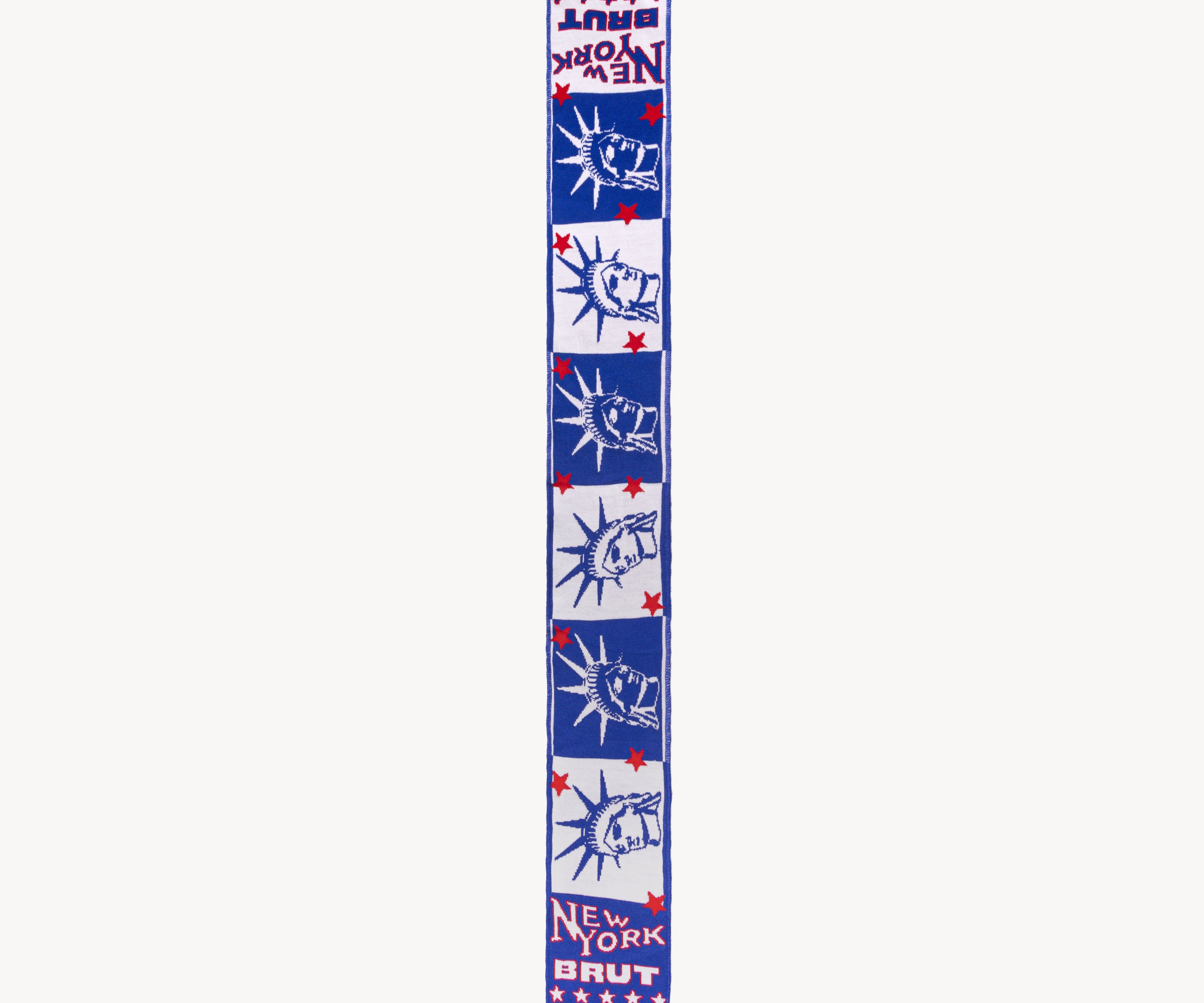 THE NEW YORK SCARF BLUE - BRUT Clothing US