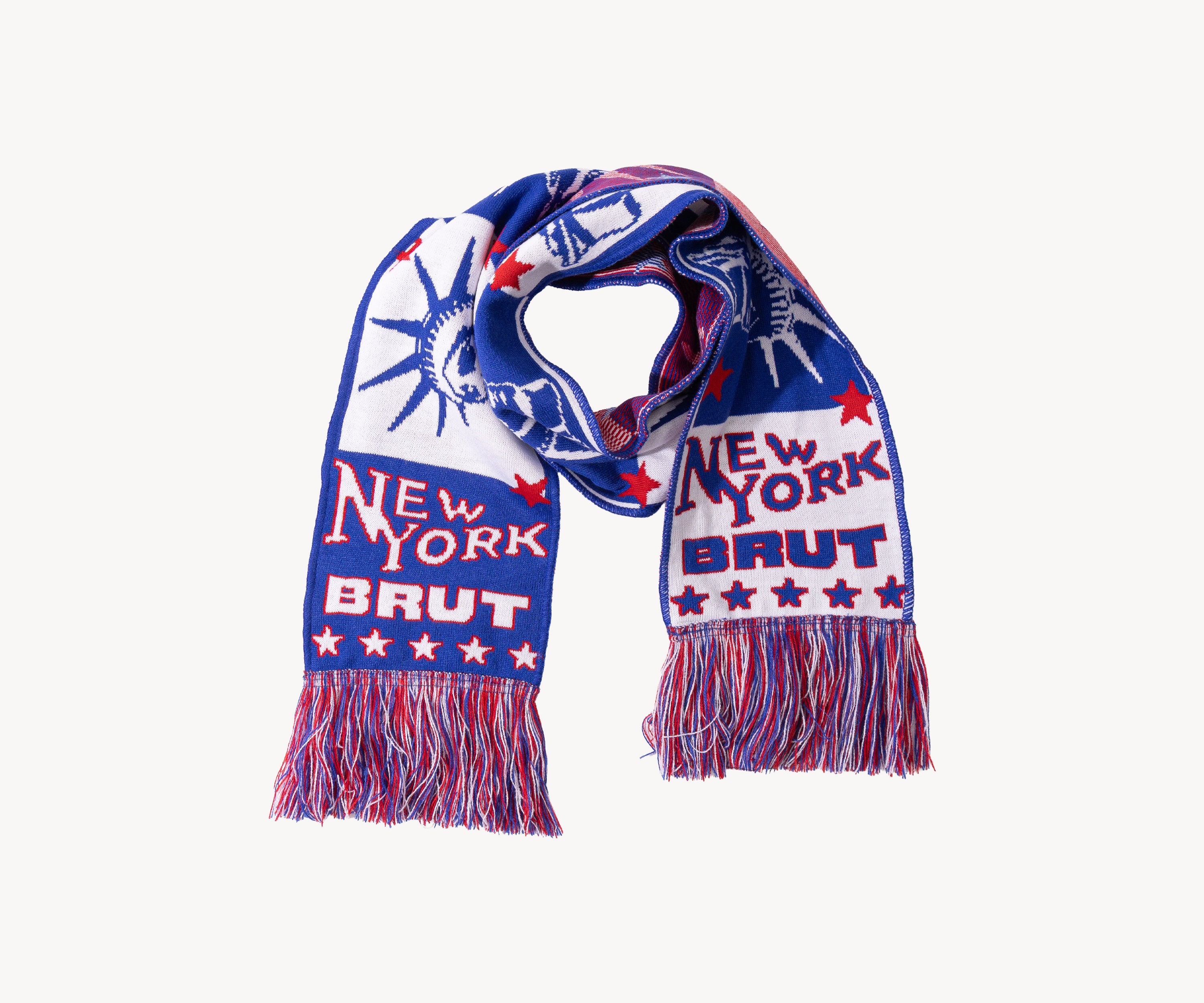 THE NEW YORK SCARF BLUE - BRUT Clothing US