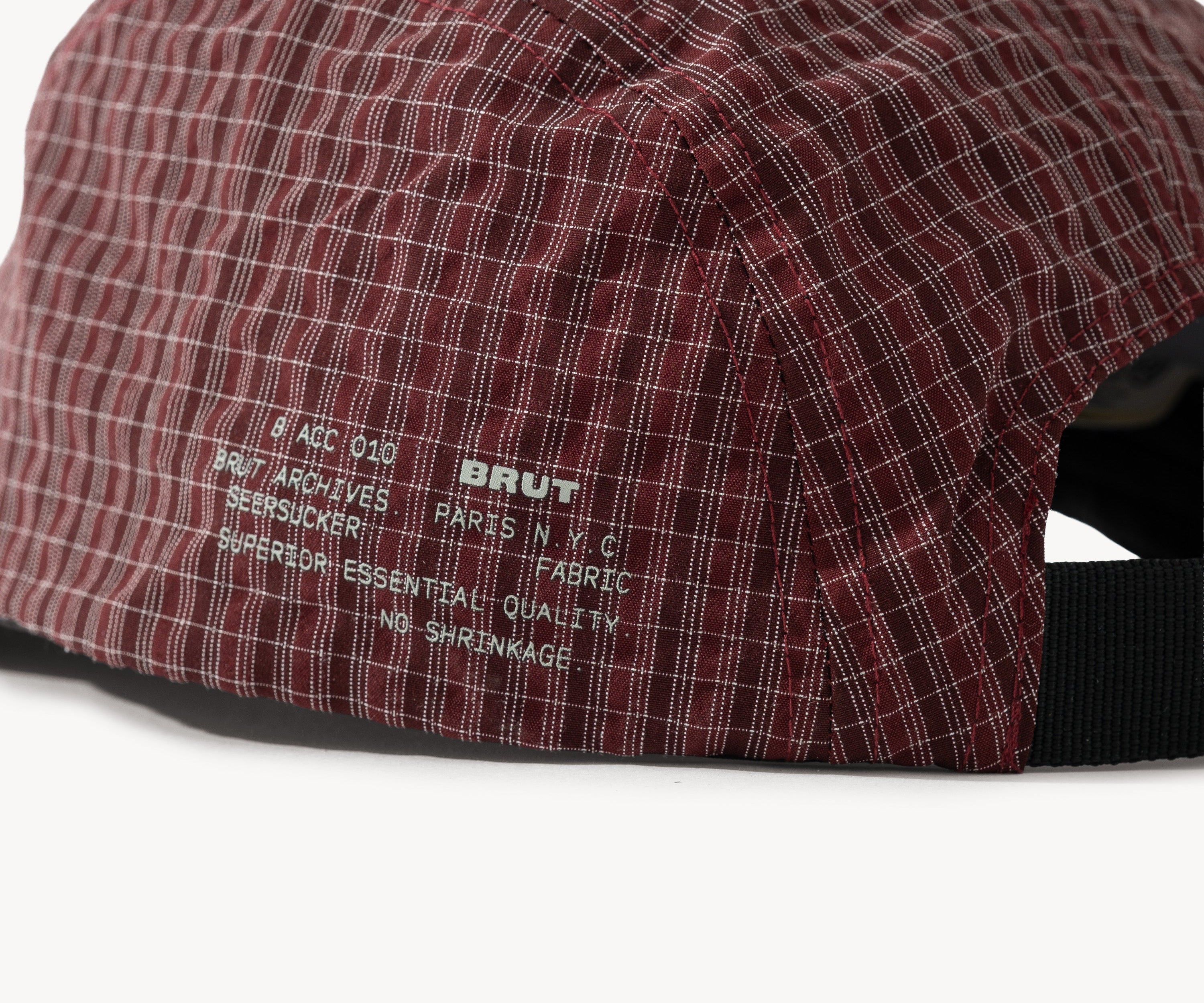 THE OLD SPORT CAP Hats and Caps BURGUNDY - BRUT Clothing US