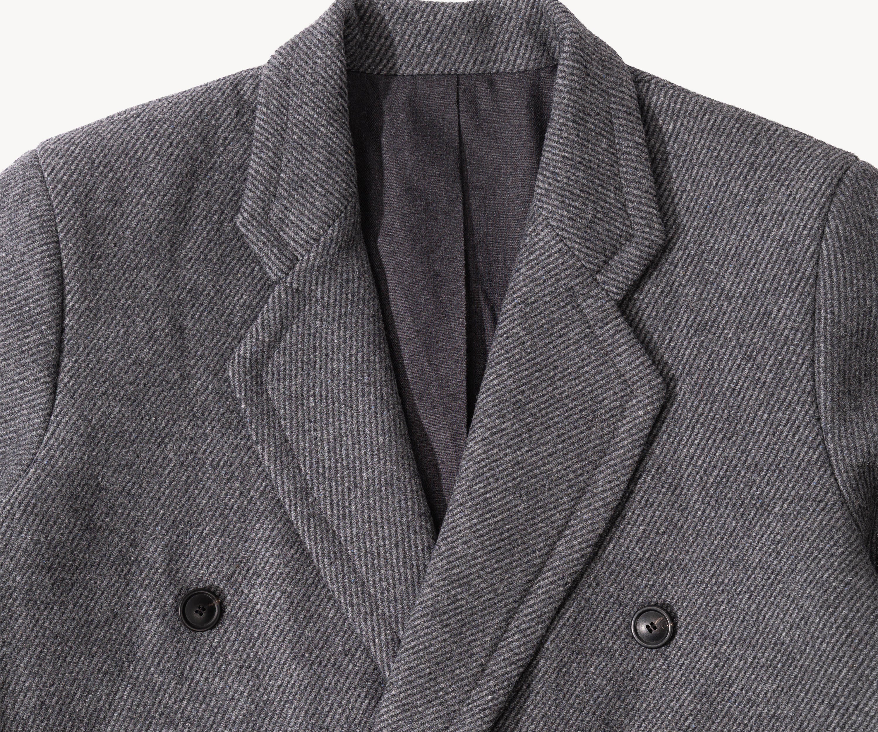 THE POLO COAT Coats & Jackets SMALL / GREY - BRUT Clothing US