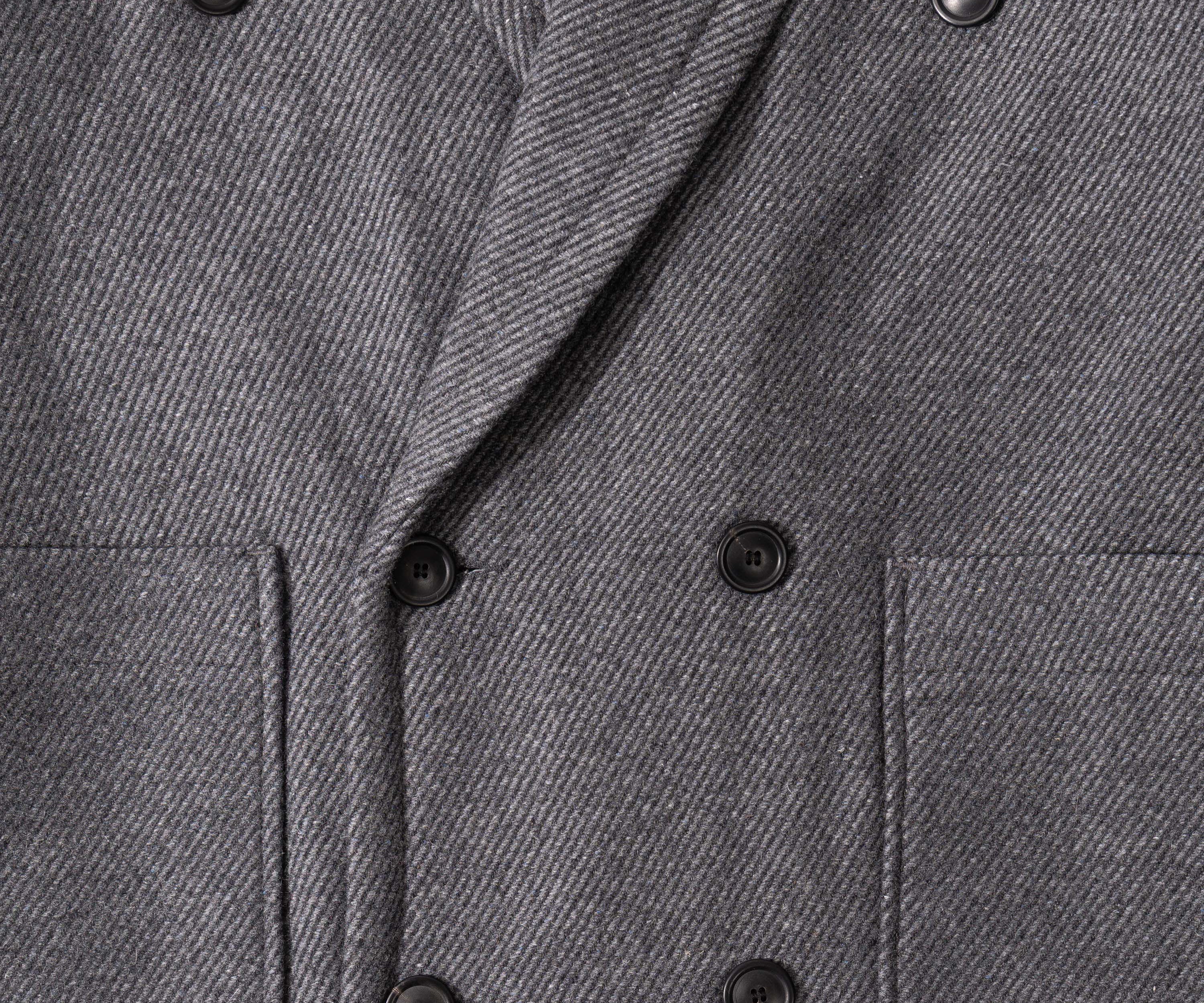 THE POLO COAT Coats & Jackets SMALL / GREY - BRUT Clothing US
