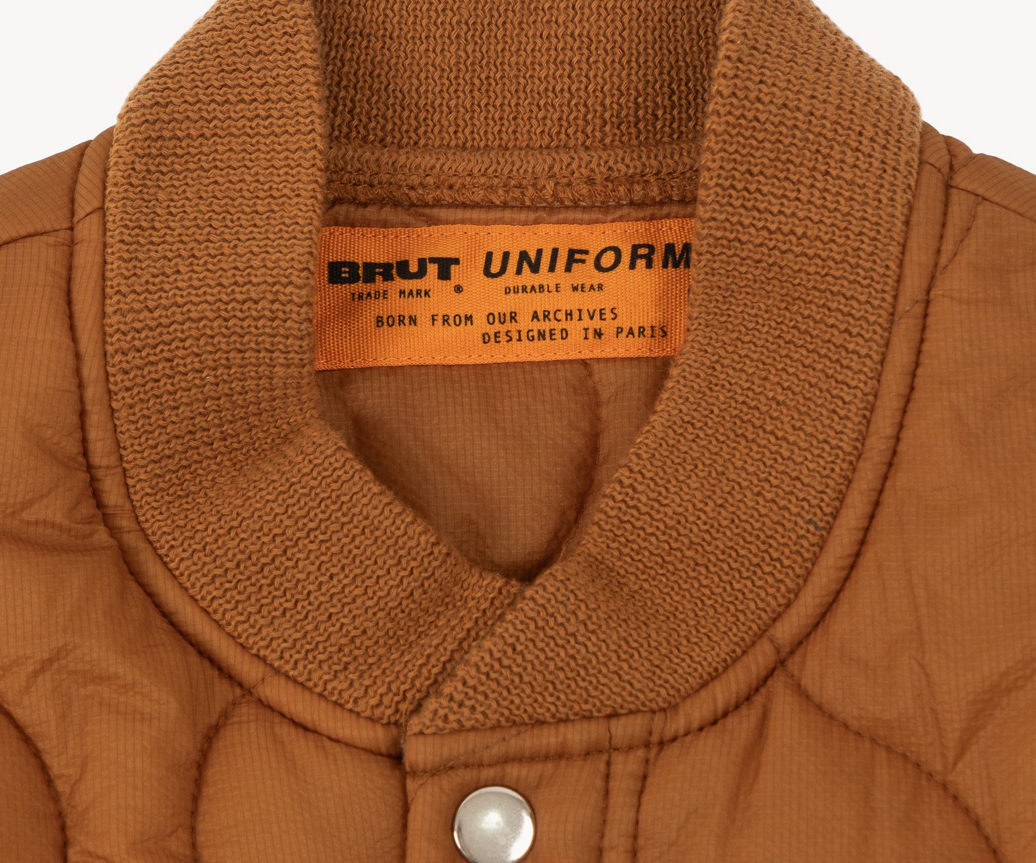THE RIPSTOP LINER Coats & Jackets X-SMALL / RUST - BRUT Clothing US