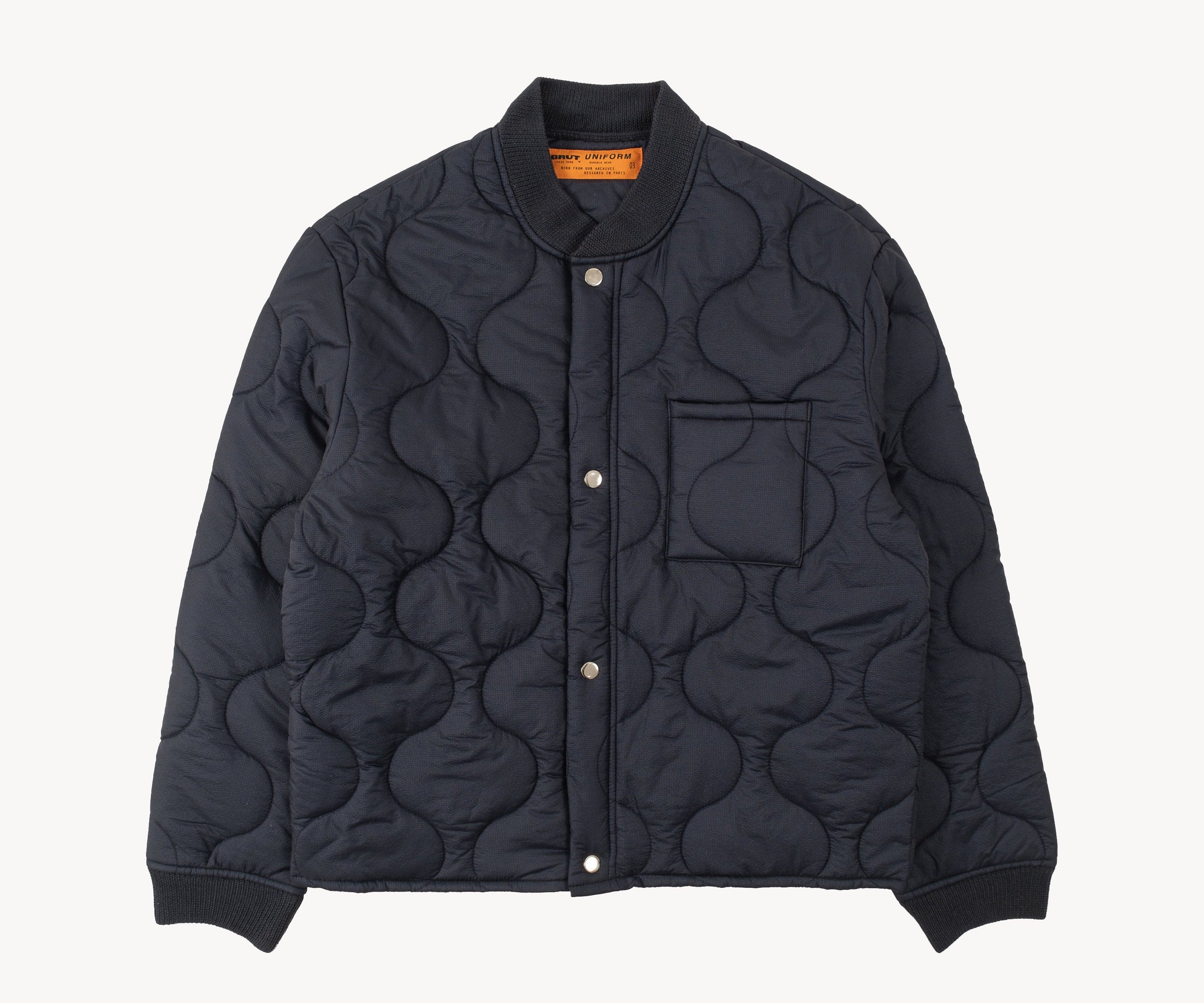THE RIPSTOP LINER Coats & Jackets X-SMALL / NAVY - BRUT Clothing US