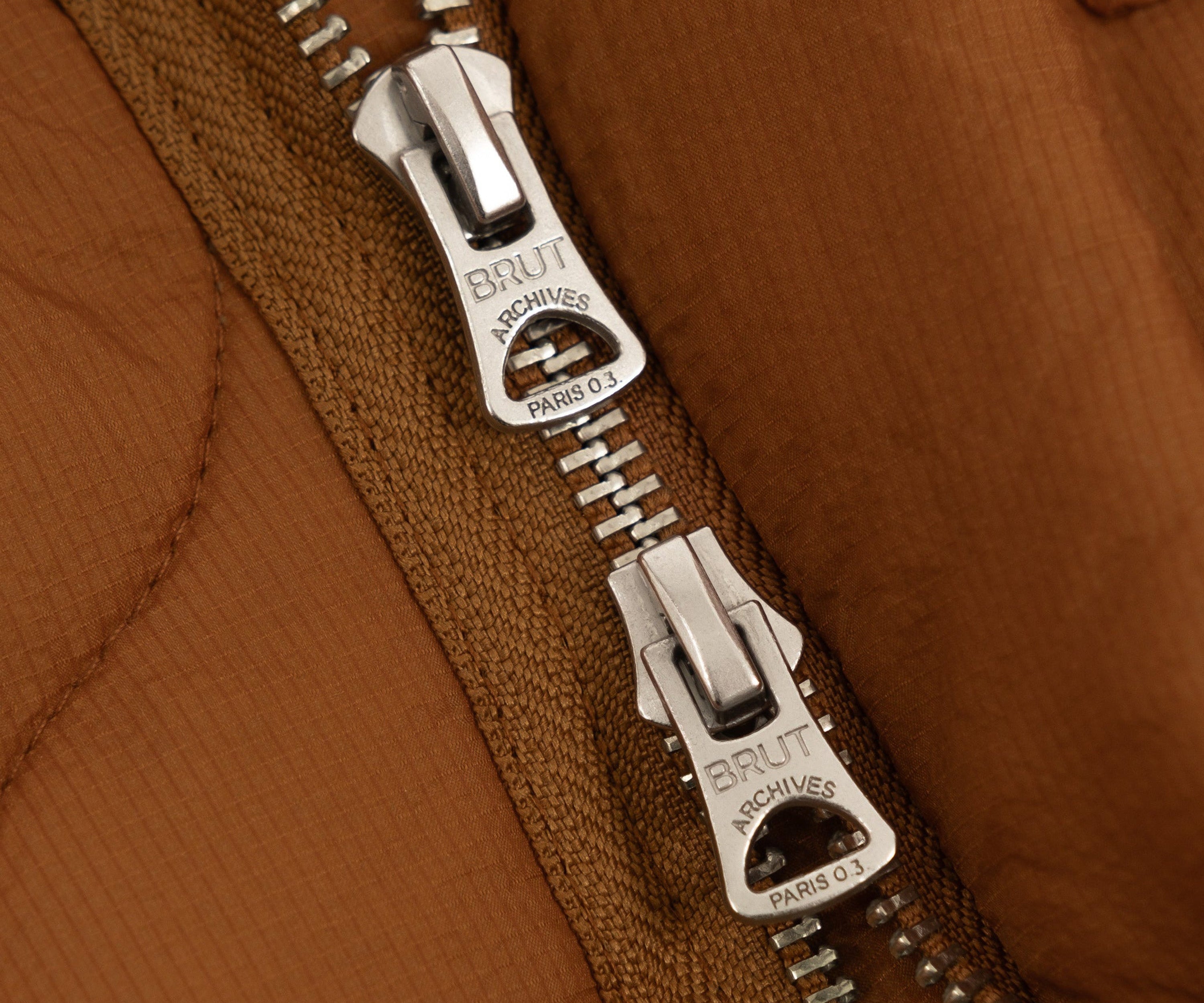 THE RIPSTOP LINER Coats & Jackets X-SMALL / RUST - BRUT Clothing US