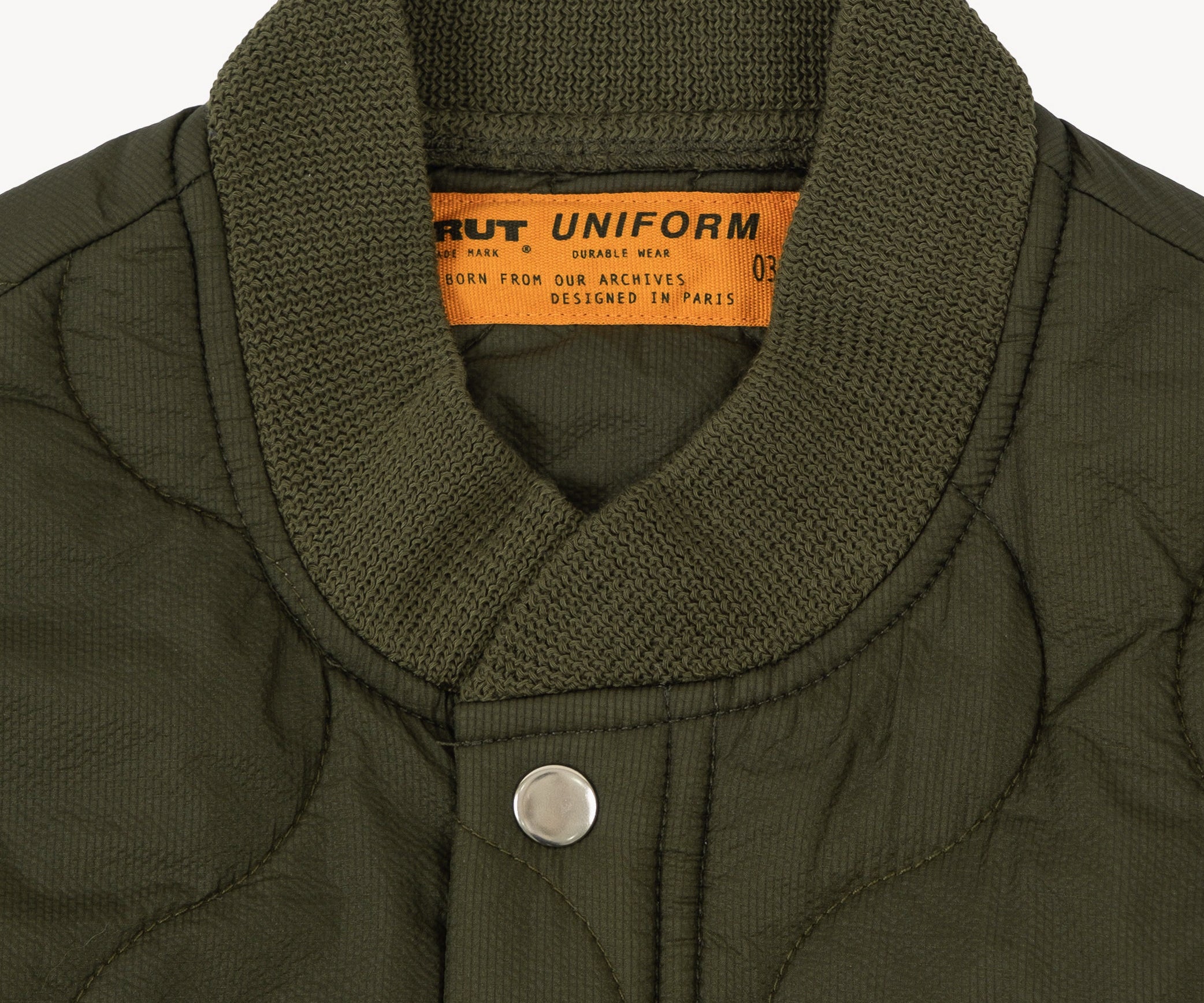 THE RIPSTOP LINER Coats & Jackets X-SMALL / ARMY GREEN - BRUT Clothing US