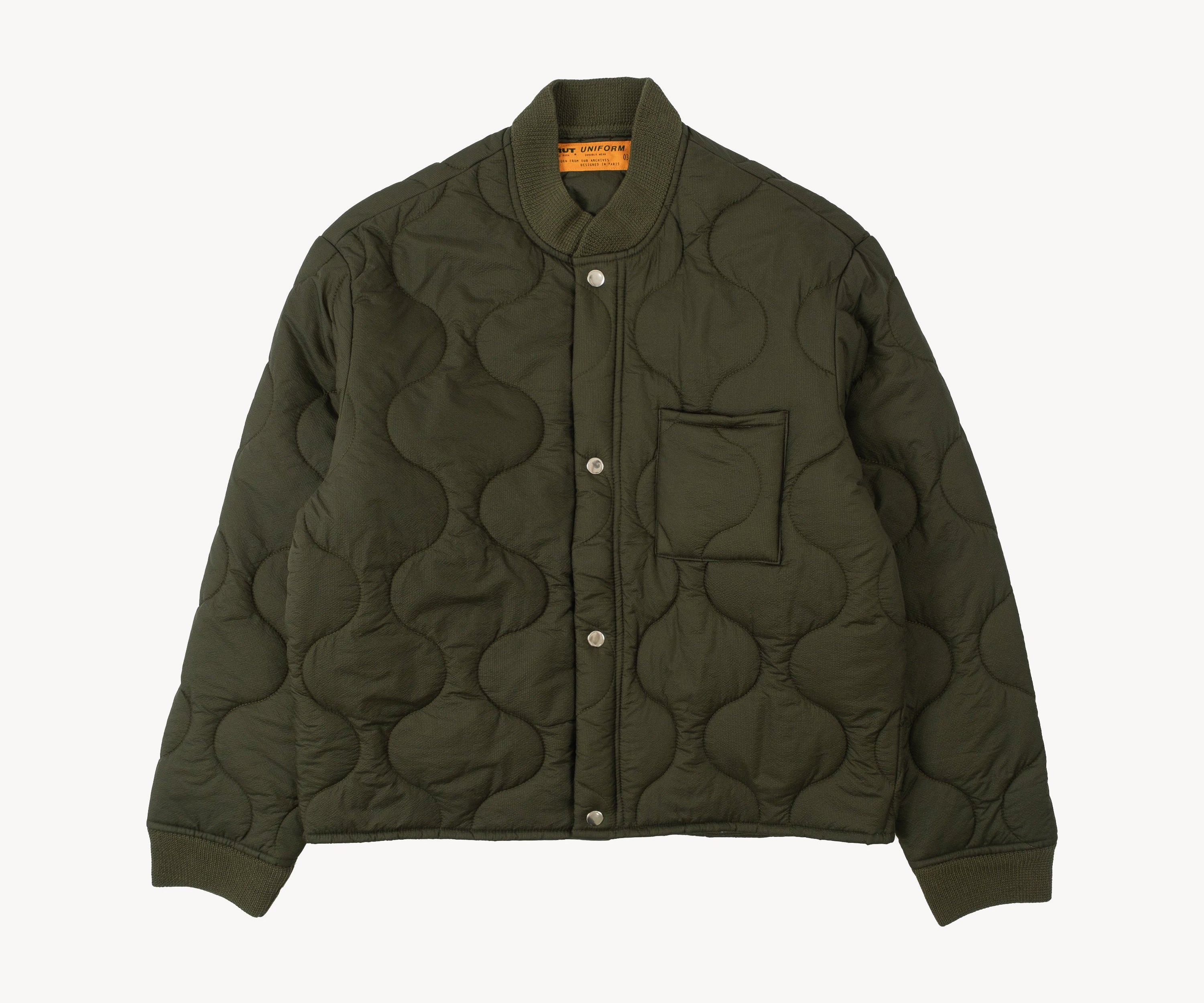 THE RIPSTOP LINER Coats & Jackets X-SMALL / ARMY GREEN - BRUT Clothing US