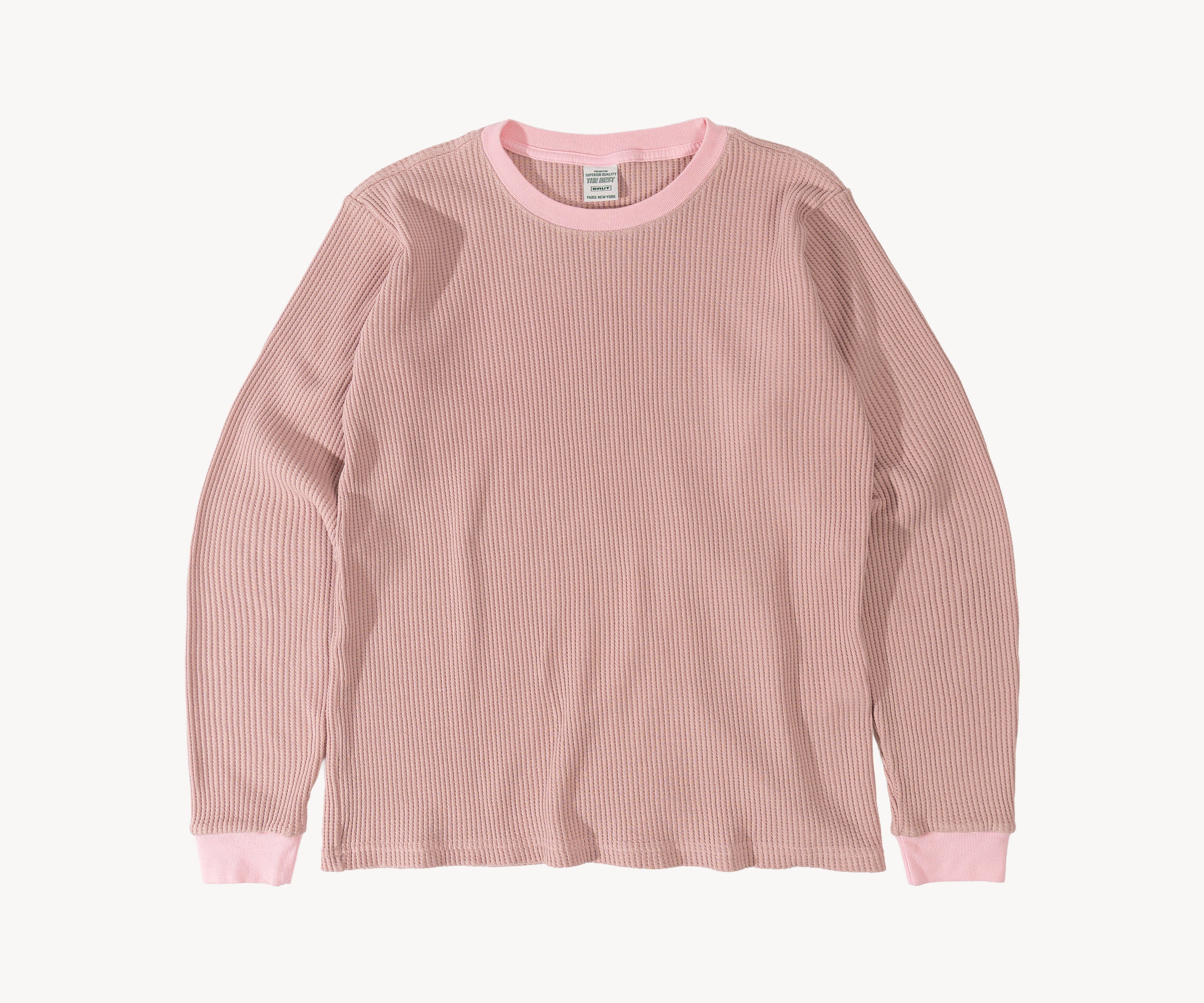 THE BEST THERMAL T-Shirts X-SMALL / PINK - BRUT Clothing US