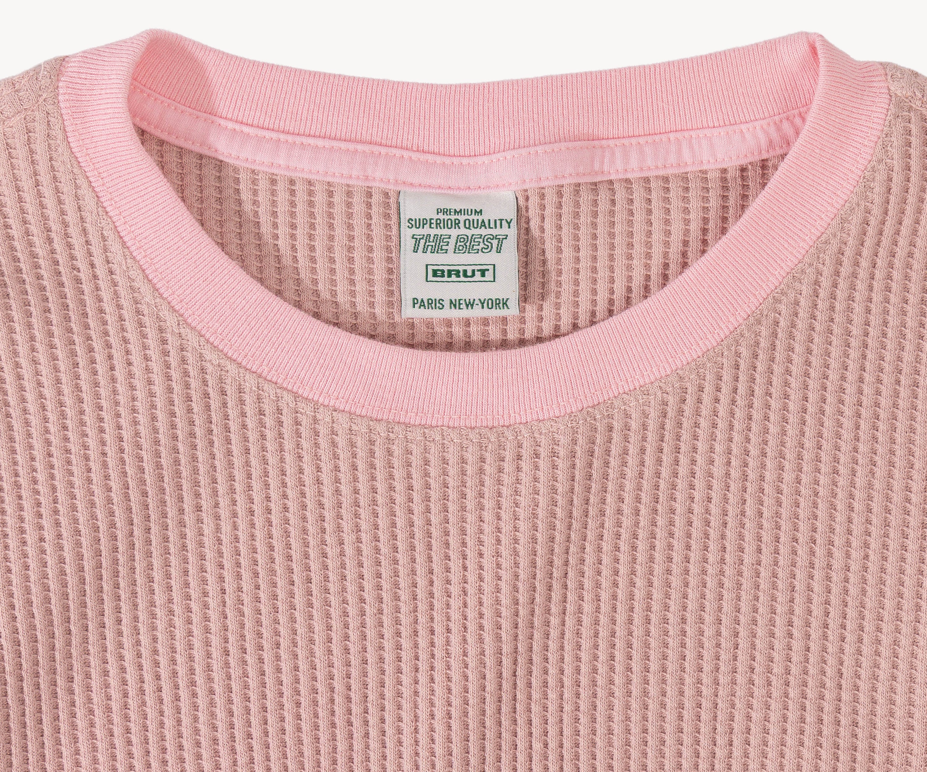 THE BEST THERMAL T-Shirts X-SMALL / PINK - BRUT Clothing US
