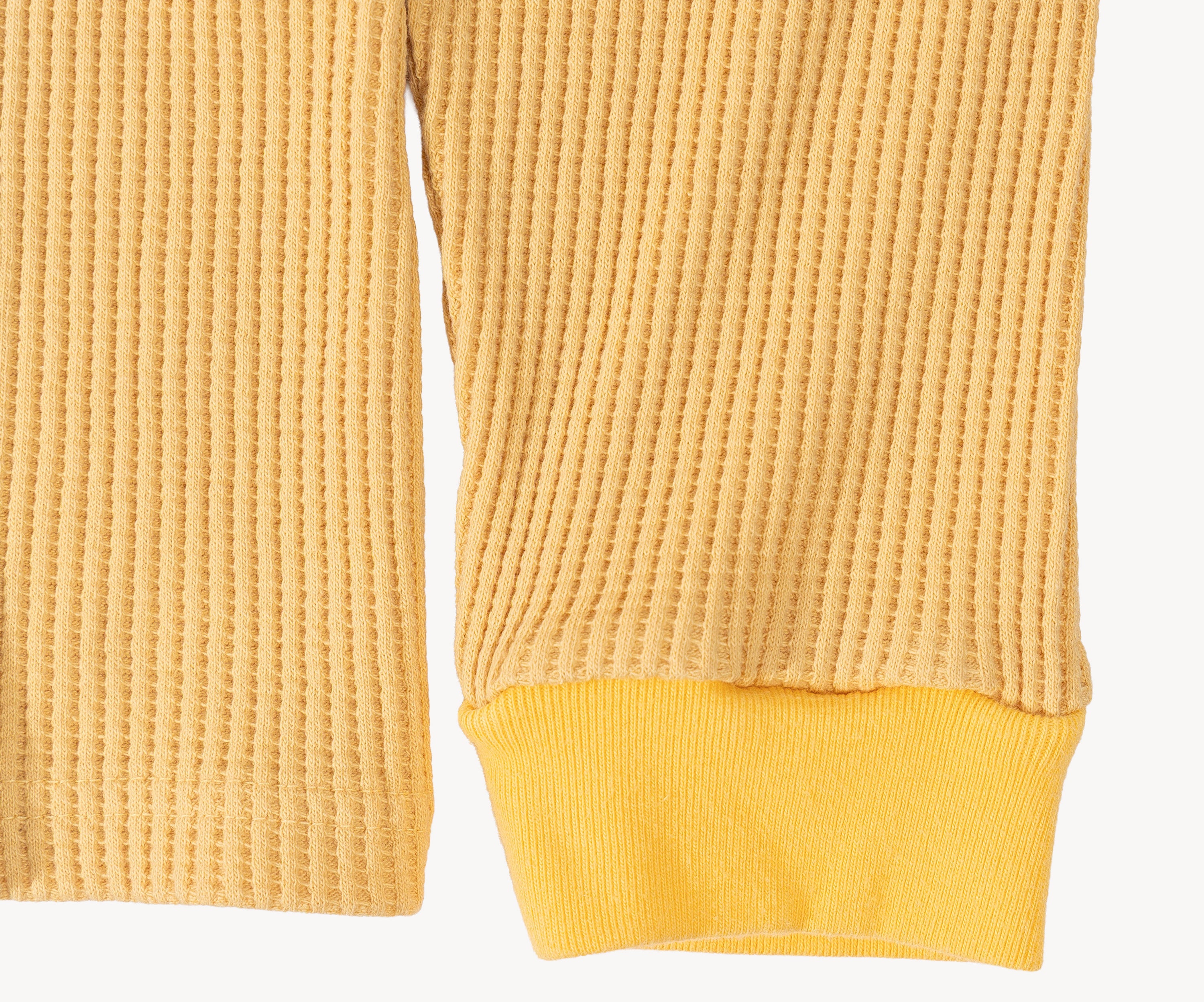 THE BEST THERMAL T-Shirts X-SMALL / YELLOW - BRUT Clothing US