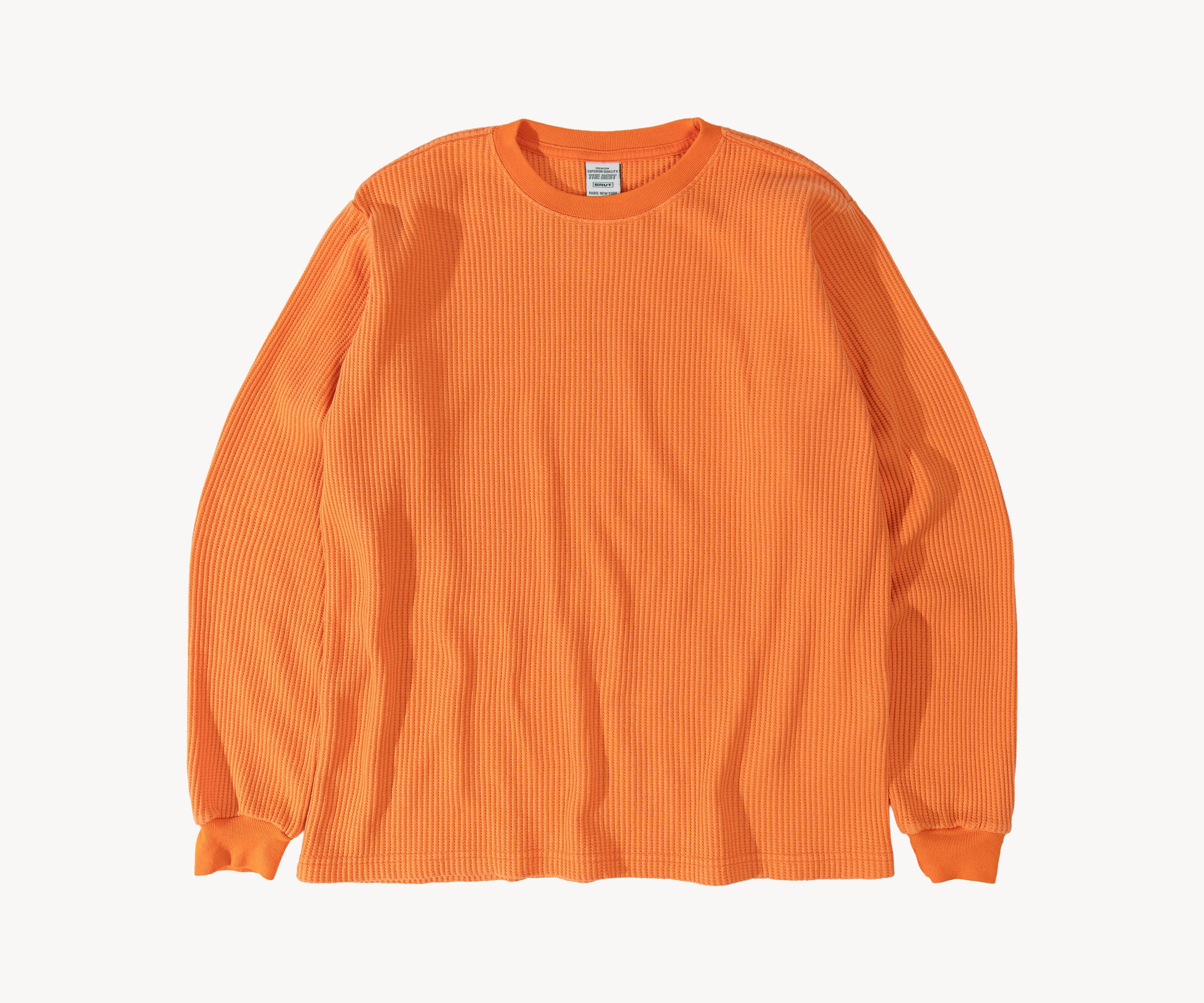 THE BEST THERMAL T-Shirts X-SMALL / BRIGHT ORANGE - BRUT Clothing US
