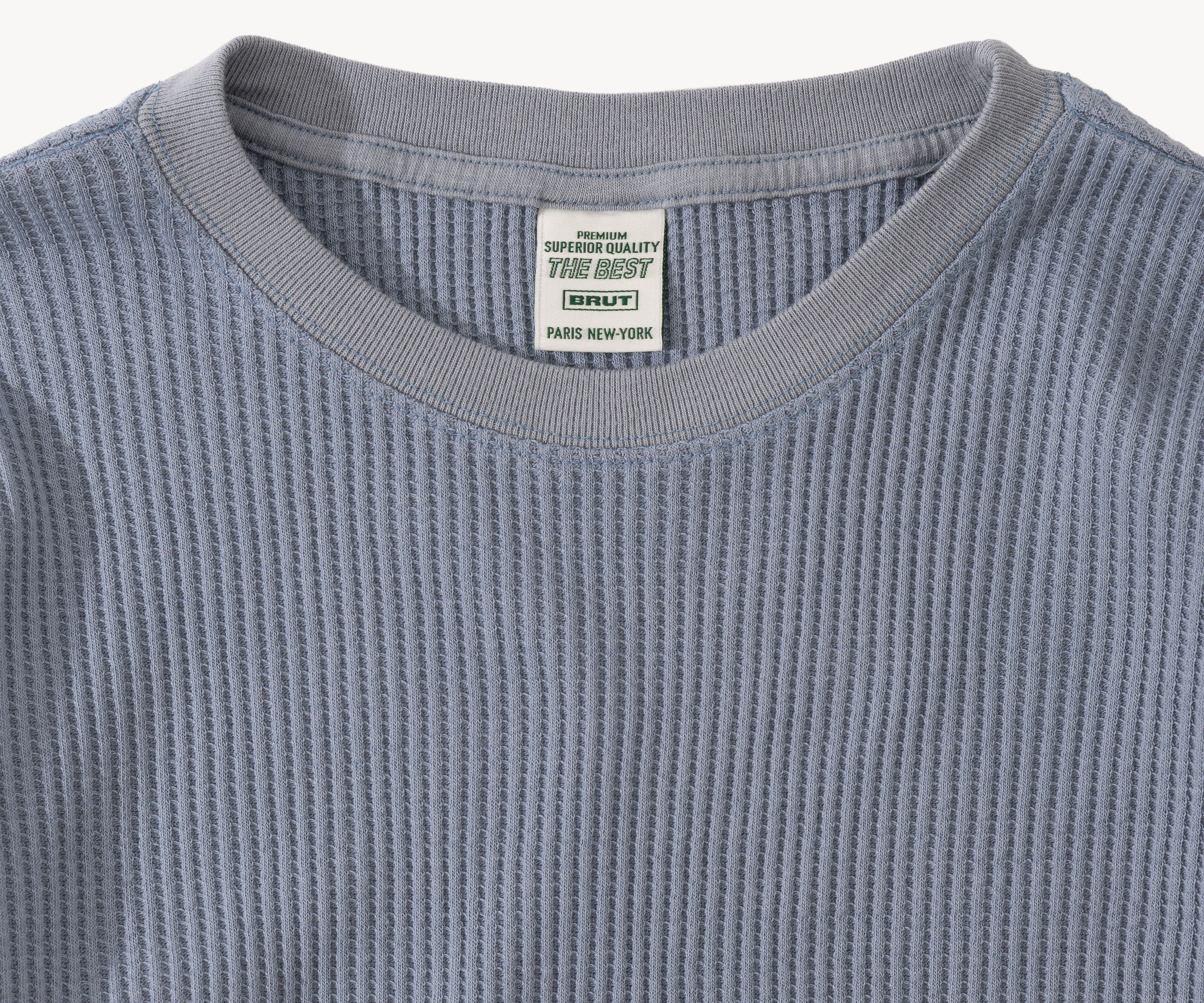 THE BEST THERMAL T-Shirts X-SMALL / SKY BLUE - BRUT Clothing US