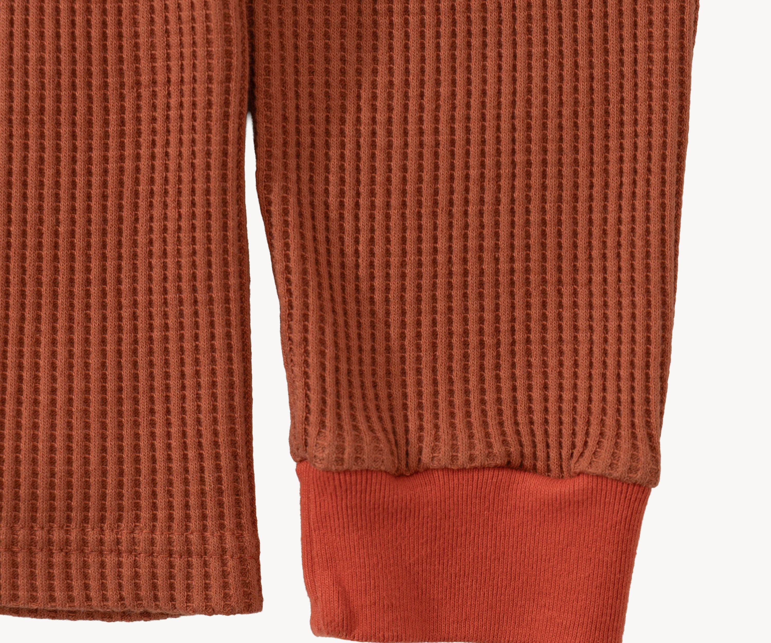 THE BEST THERMAL T-Shirts X-SMALL / FADED ORANGE - BRUT Clothing US