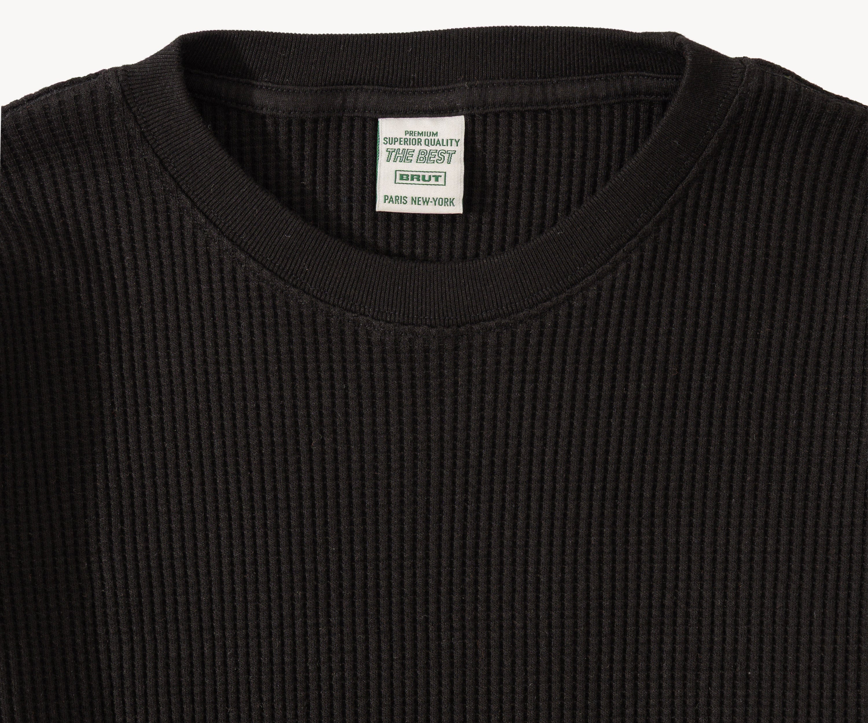 THE BEST THERMAL T-Shirts X-SMALL / BLACK - BRUT Clothing US