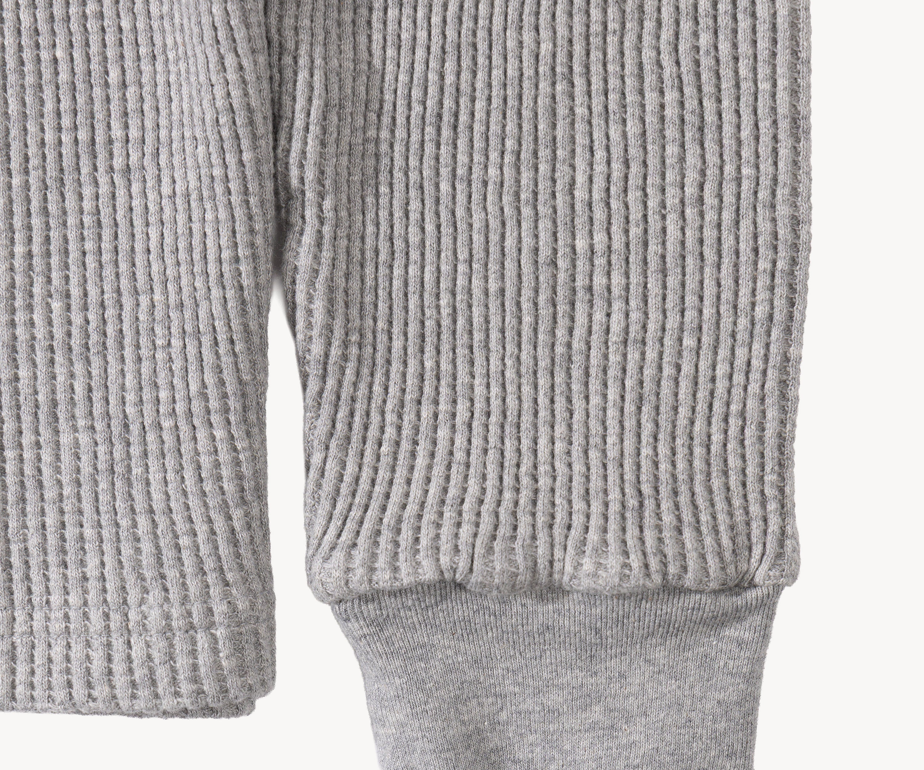 THE BEST THERMAL T-Shirts X-SMALL / GREY - BRUT Clothing US