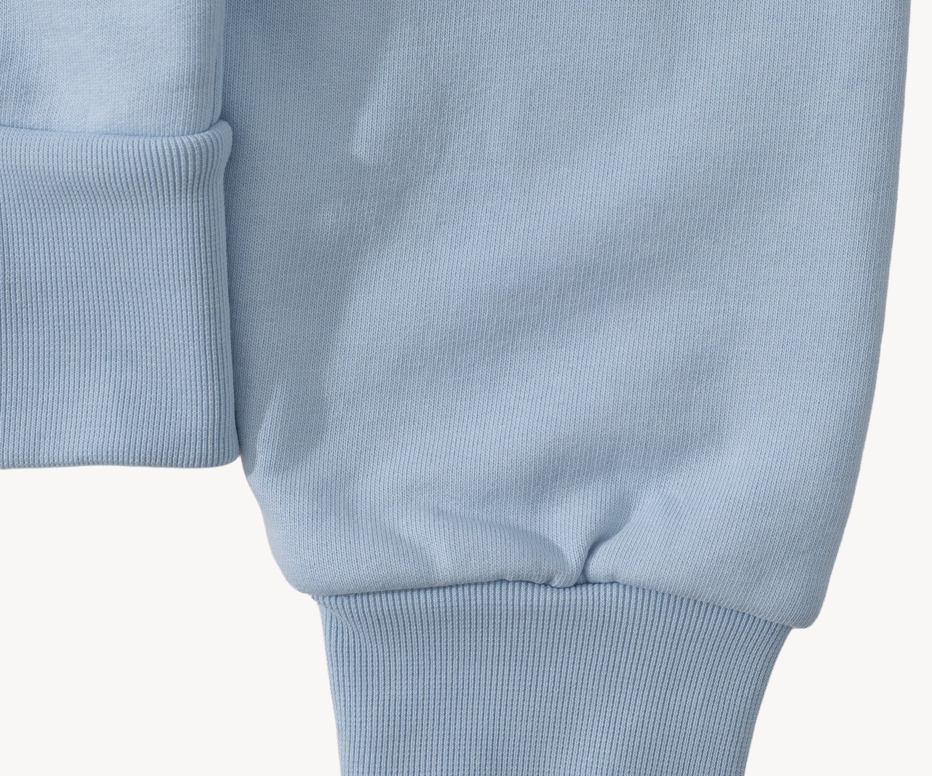 THE THERMAL ZIP SWEAT Sweatshirts X-SMALL / BABY BLUE - BRUT Clothing US
