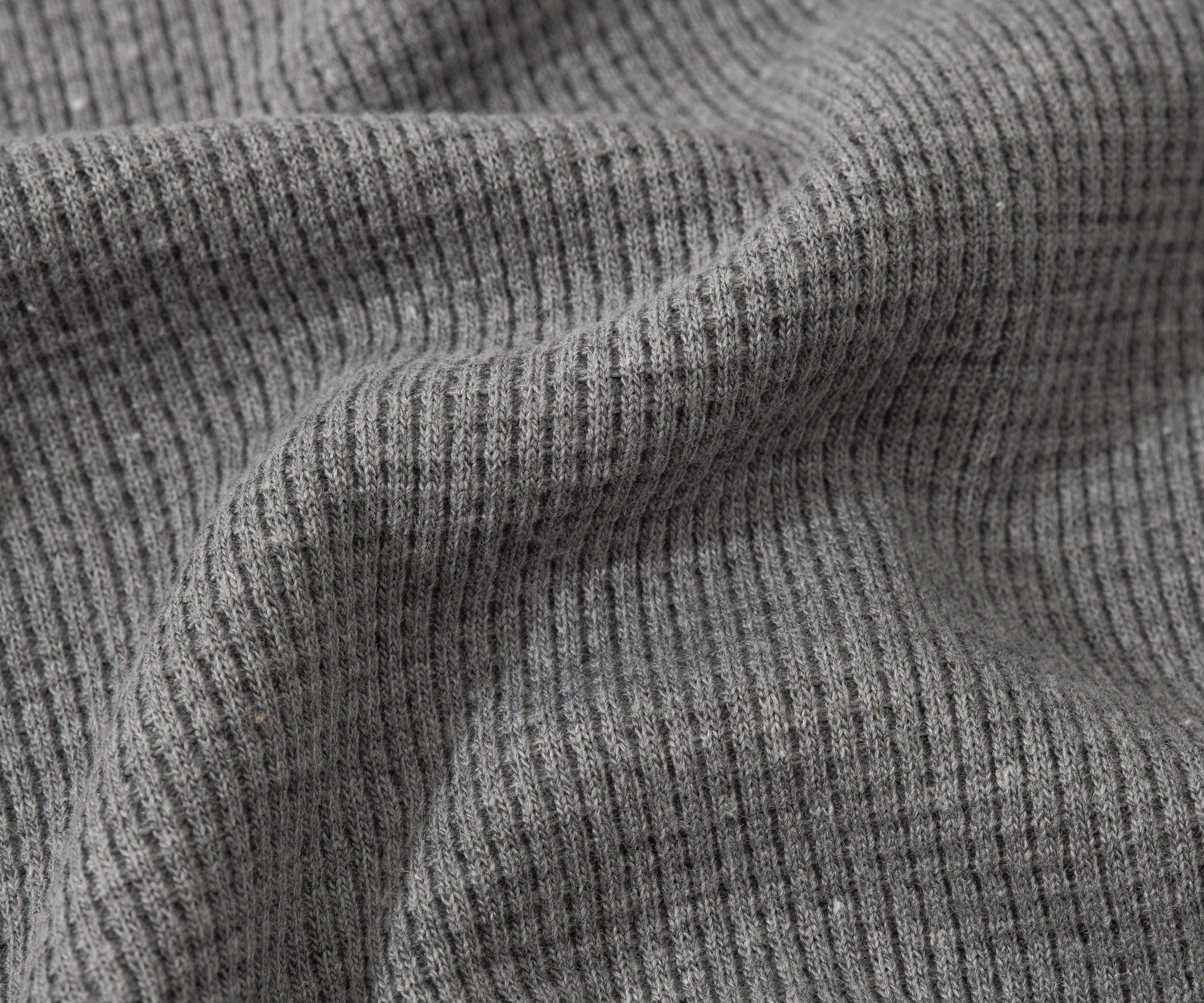 THE THERMAL ZIP SWEAT Sweatshirts X-SMALL / HEATHER GREY - BRUT Clothing US