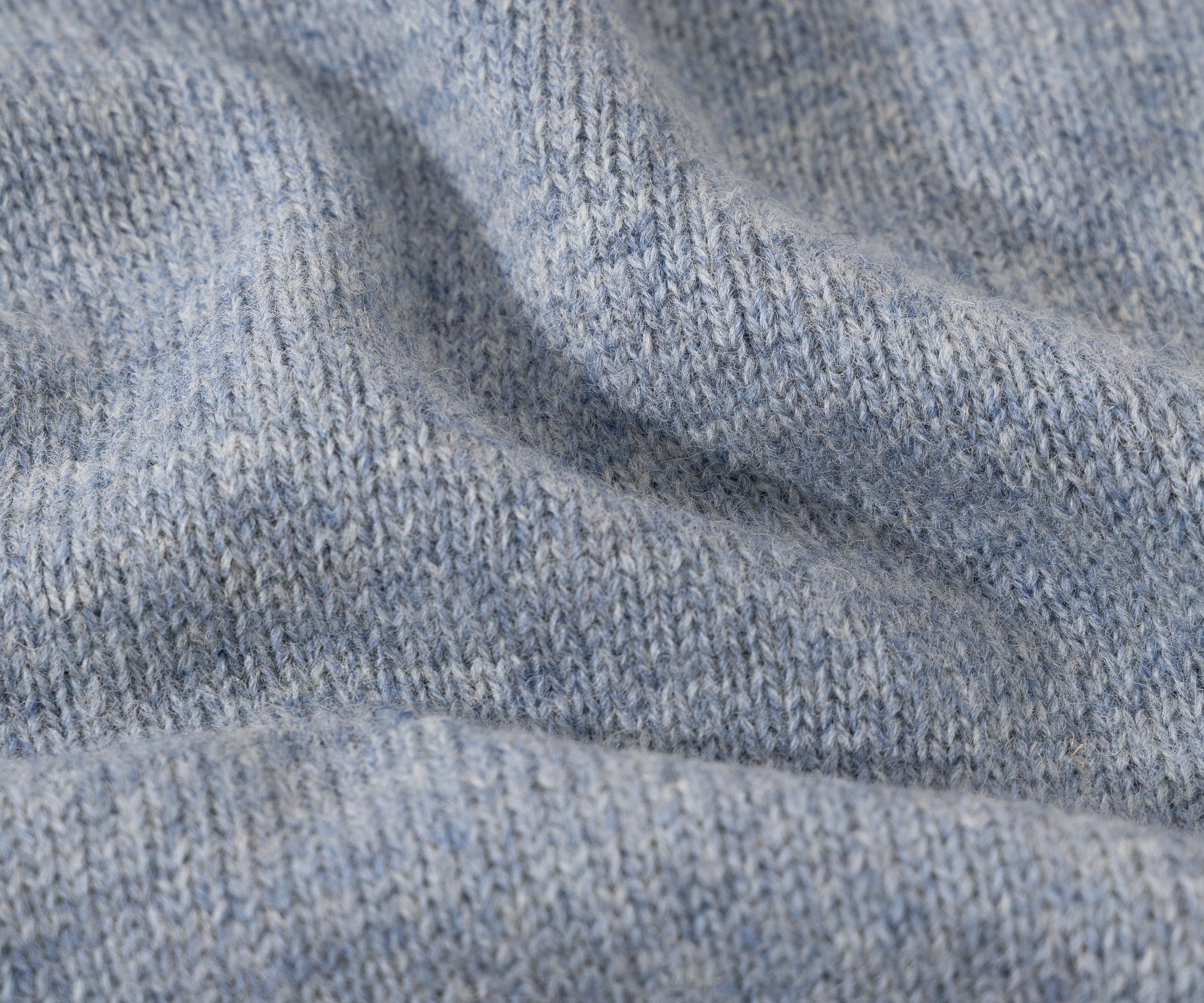 THE SHETLAND POLO Knitwear X-SMALL / NORSE BLUE - BRUT Clothing US