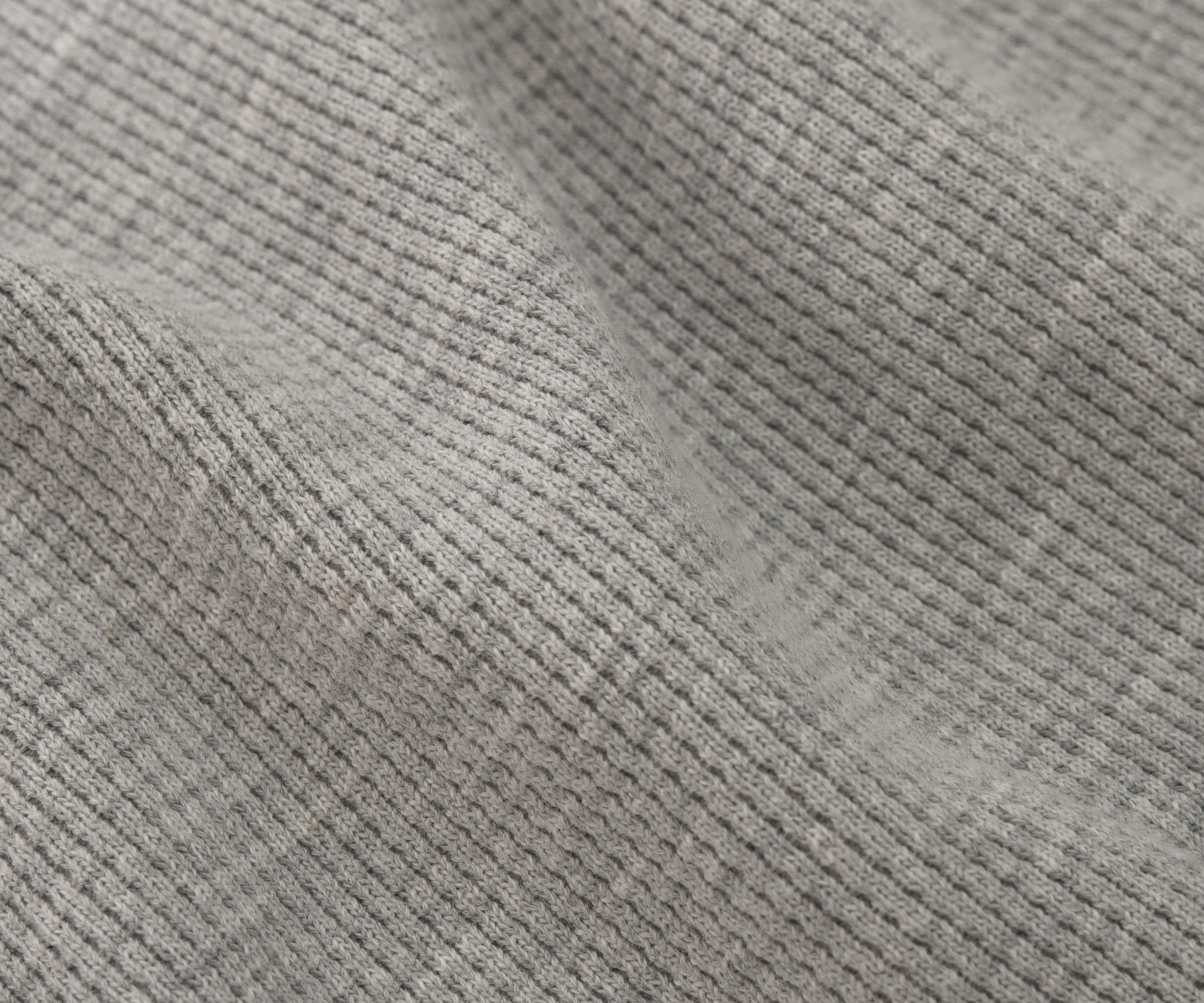 THE THERMAL POLO Knitwear X-SMALL / HEATHER GREY - BRUT Clothing US