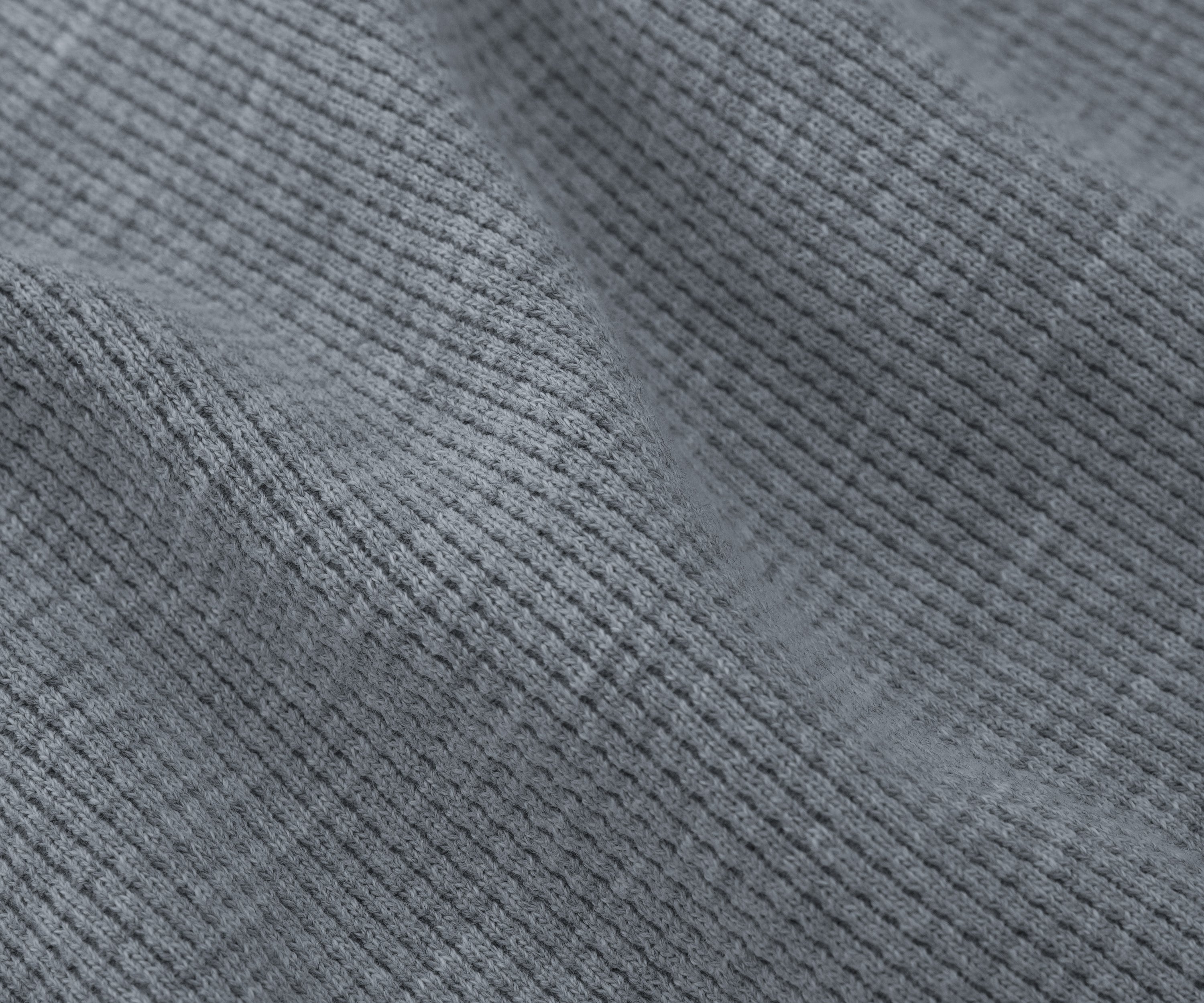 THE THERMAL POLO Knitwear X-SMALL / DUSTY BLUE - BRUT Clothing US