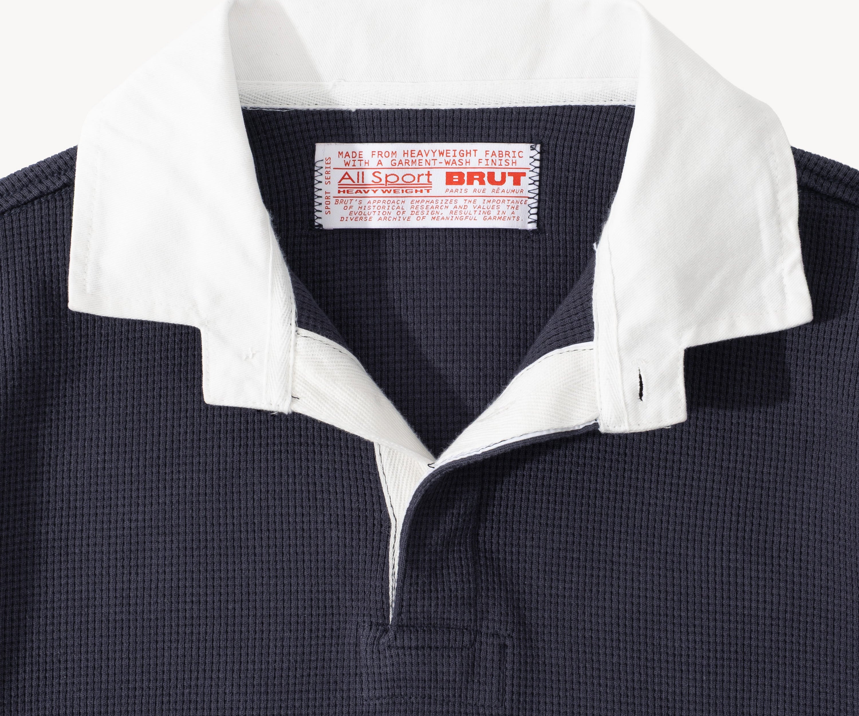 THE THERMAL POLO Knitwear X-SMALL / NAVY - BRUT Clothing US