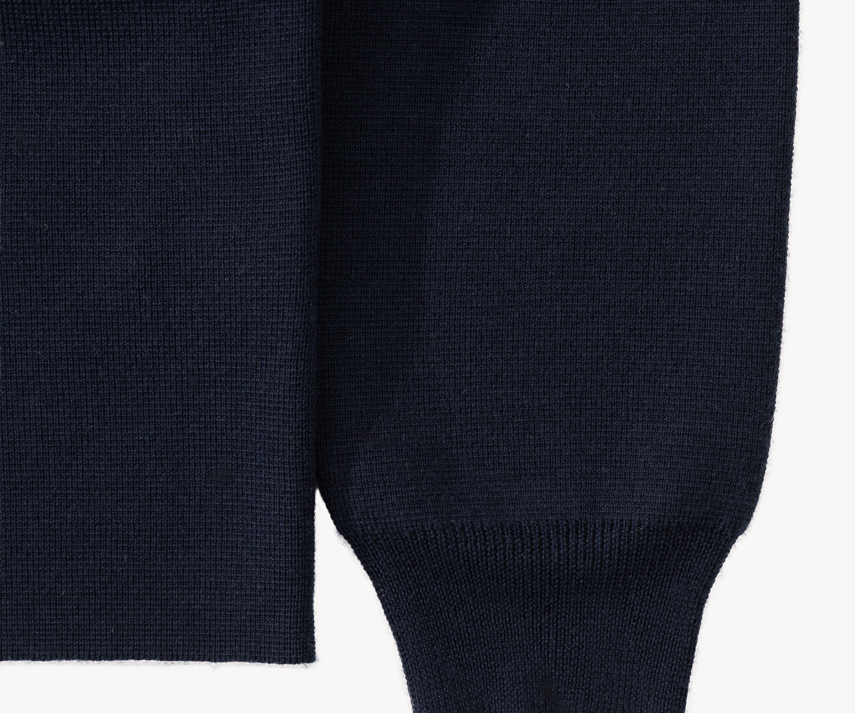 THE THREE BUTTONS POLO Knitwear X-SMALL / NAVY - BRUT Clothing US