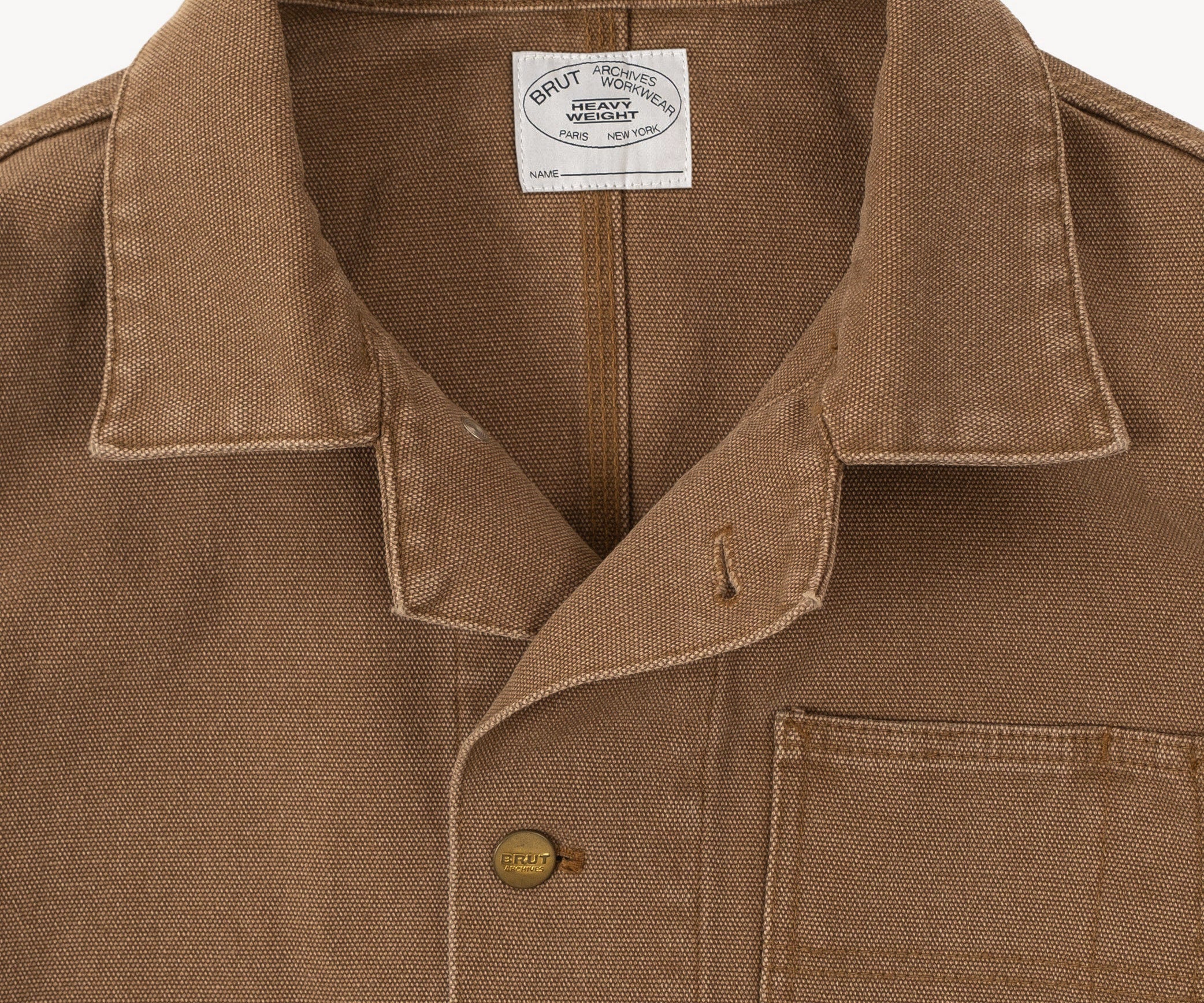THE TOOLS JACKET Coats & Jackets X-SMALL / BROWN - BRUT Clothing US