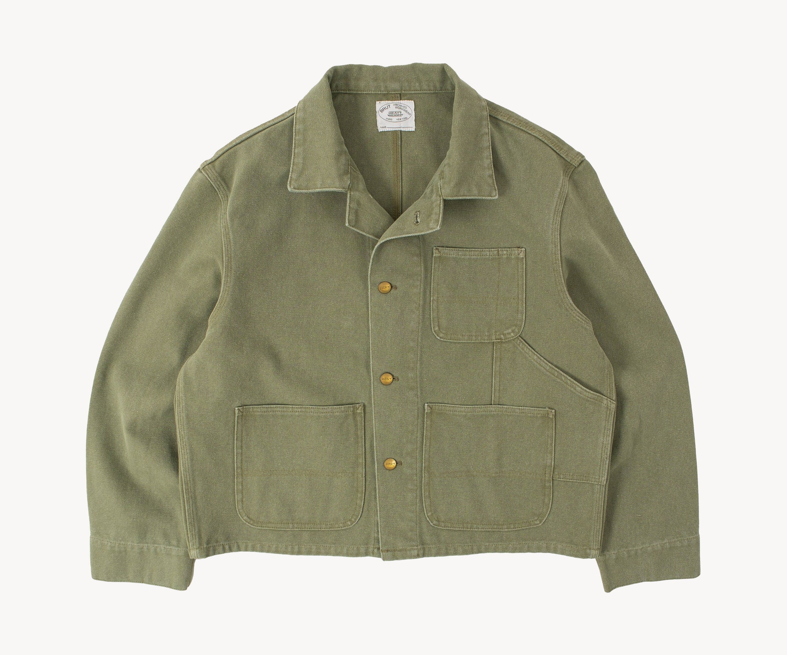 THE TOOLS JACKET Coats & Jackets X-SMALL / OLIVE GREEN - BRUT Clothing US